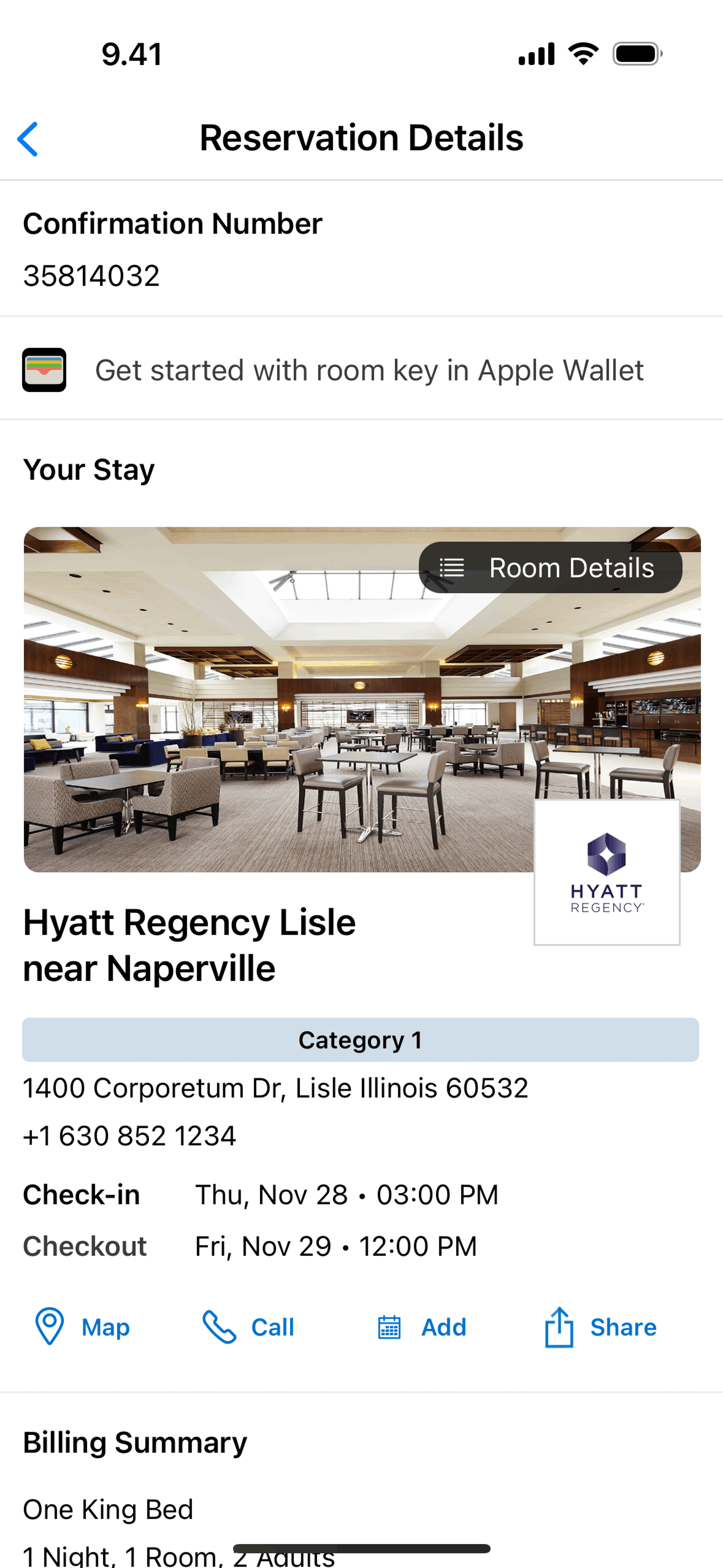 World of Hyatt iOS Travel & Transportation interface screenshot 8