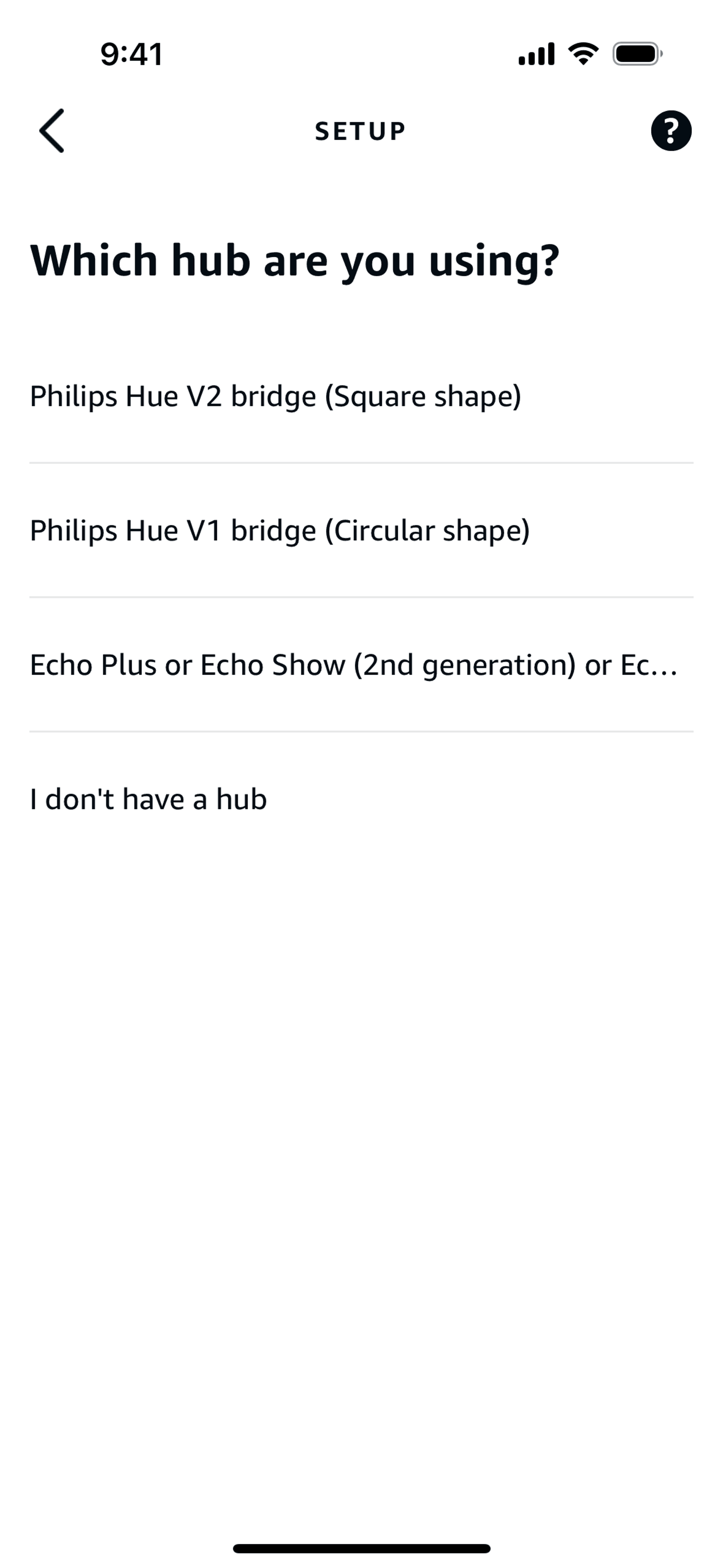 Amazon Alexa iOS Lifestyle interface screenshot 9