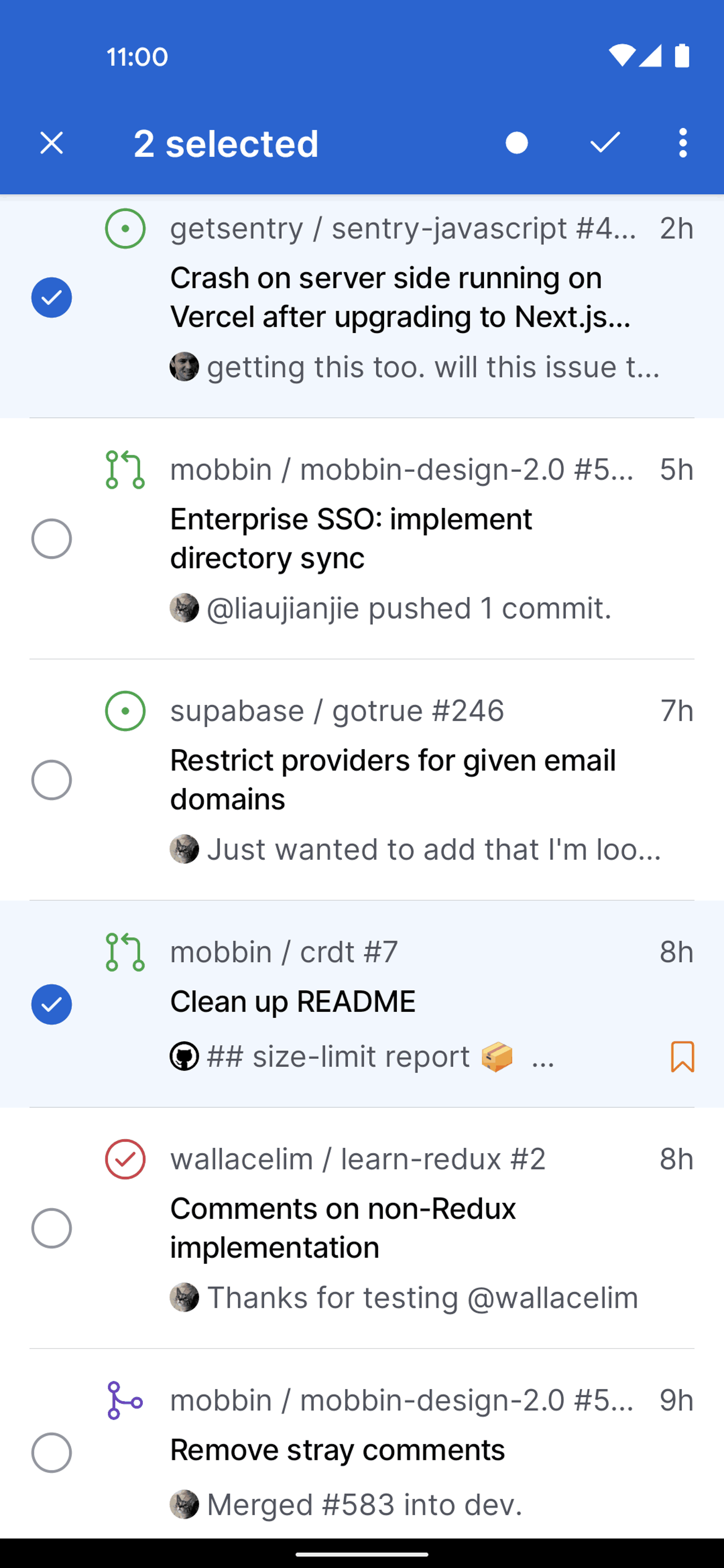 GitHub Android Developer Tools interface screenshot 14