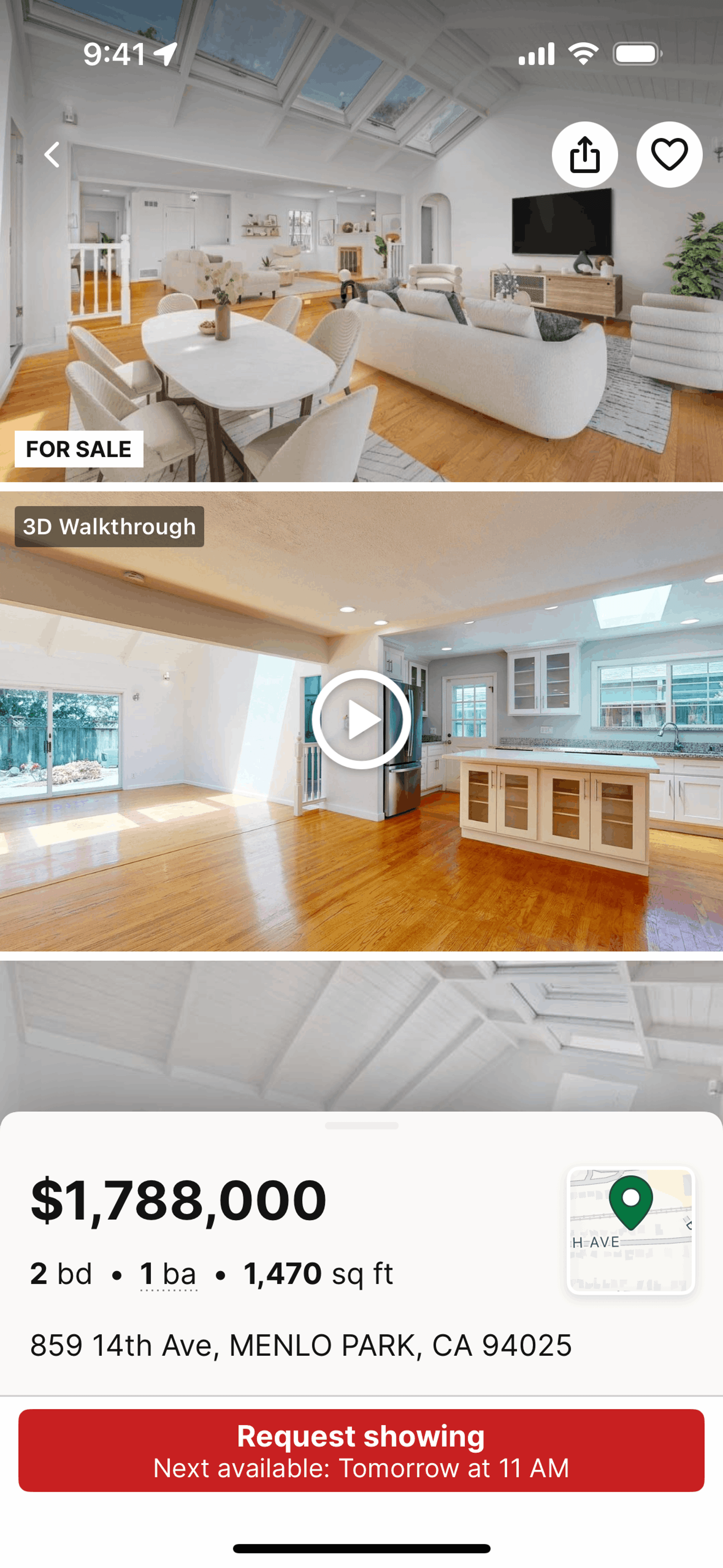 Redfin iOS Real Estate interface screenshot 11
