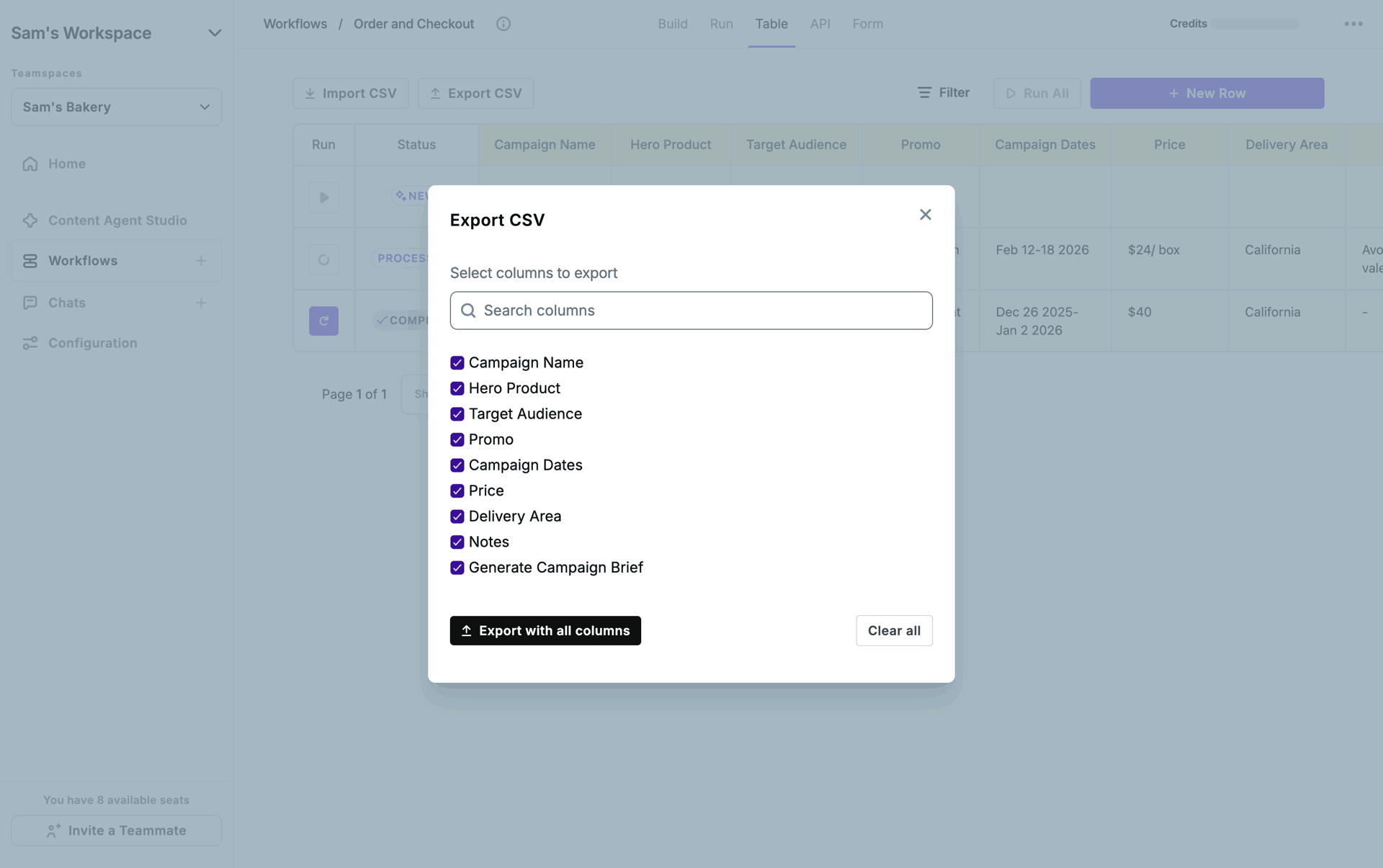 Copy.ai Web AI interface screenshot 5
