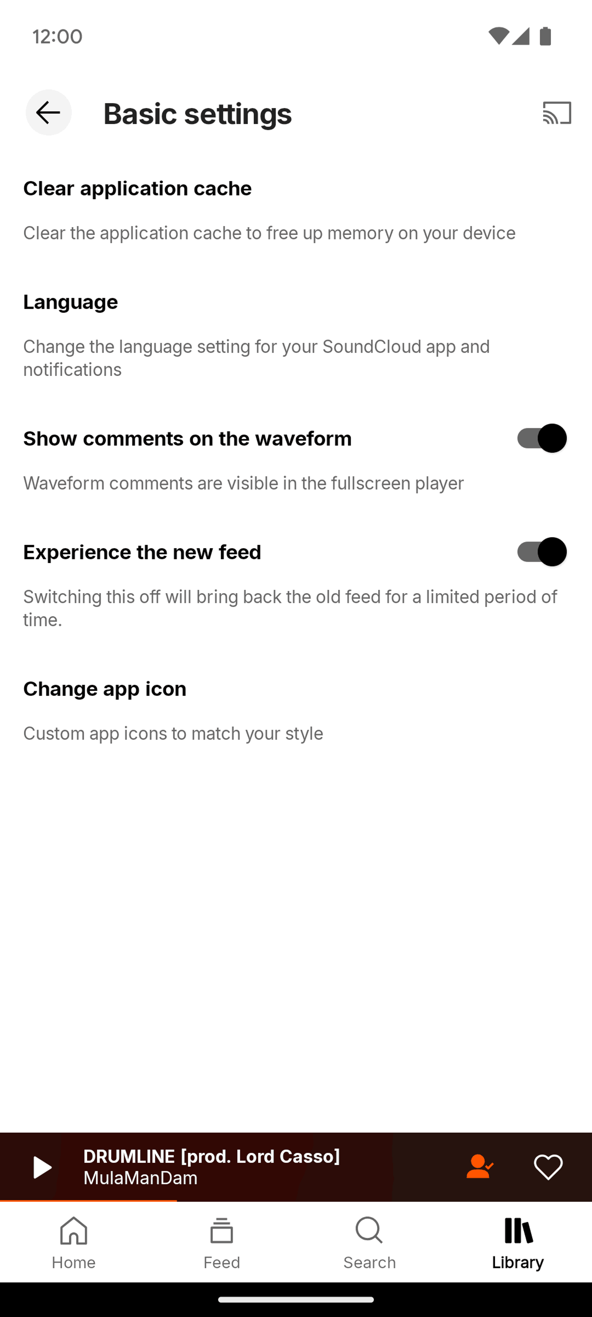 SoundCloud Android Music & Audio interface screenshot 8