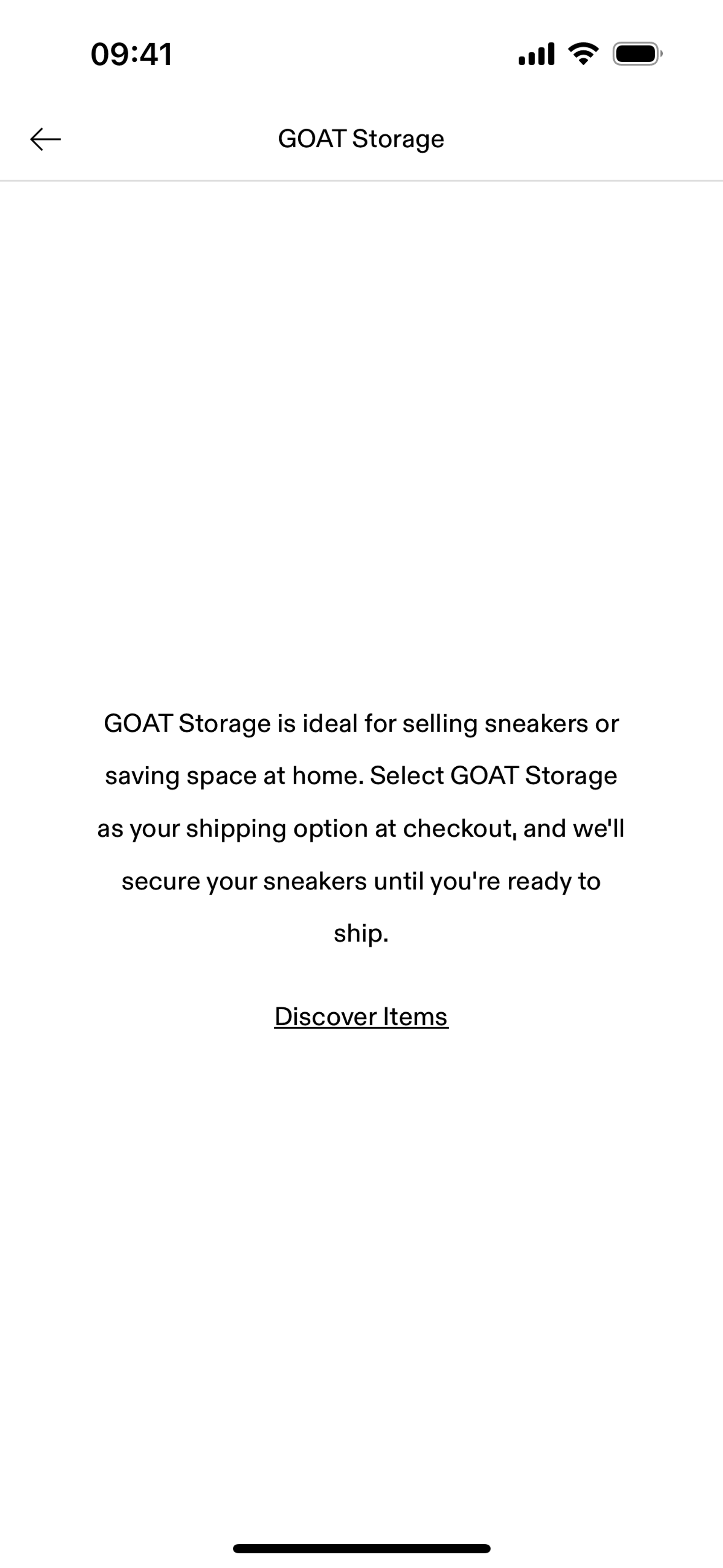 GOAT iOS Shopping interface screenshot 12