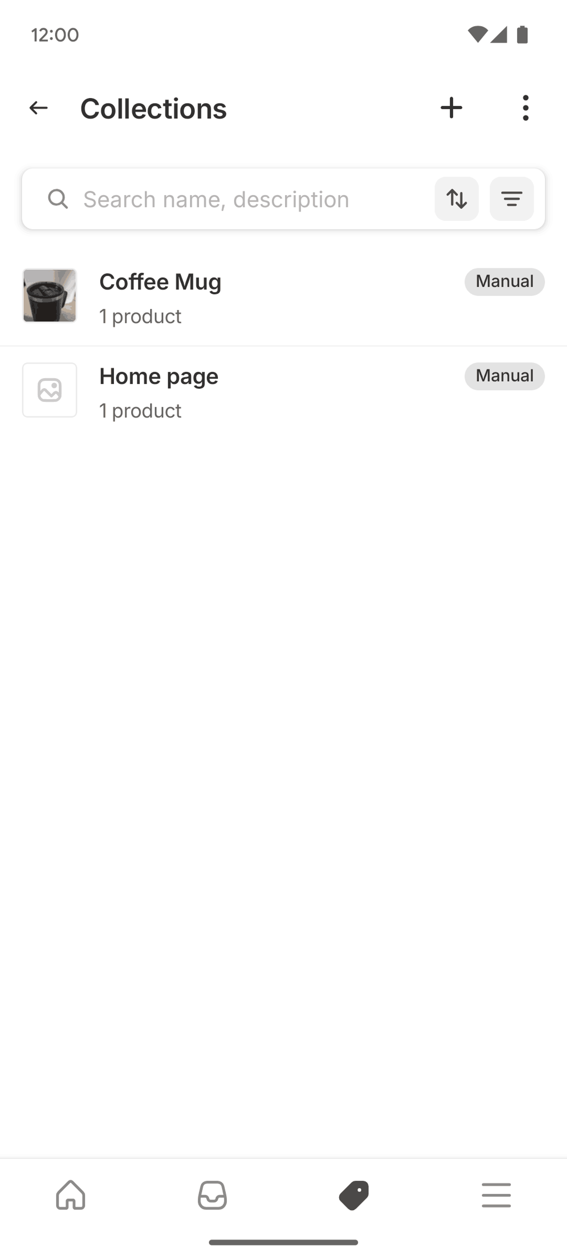 Shopify Android Business interface screenshot 18
