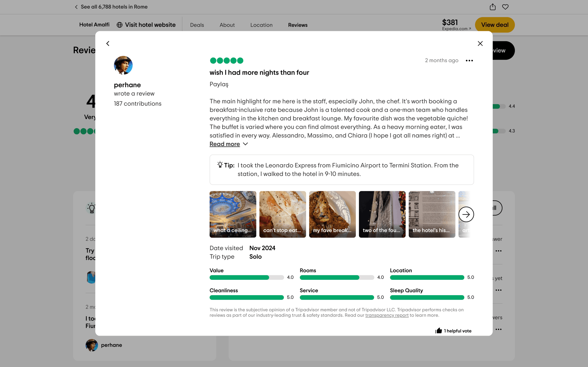 Tripadvisor Web Travel & Transportation interface screenshot 15