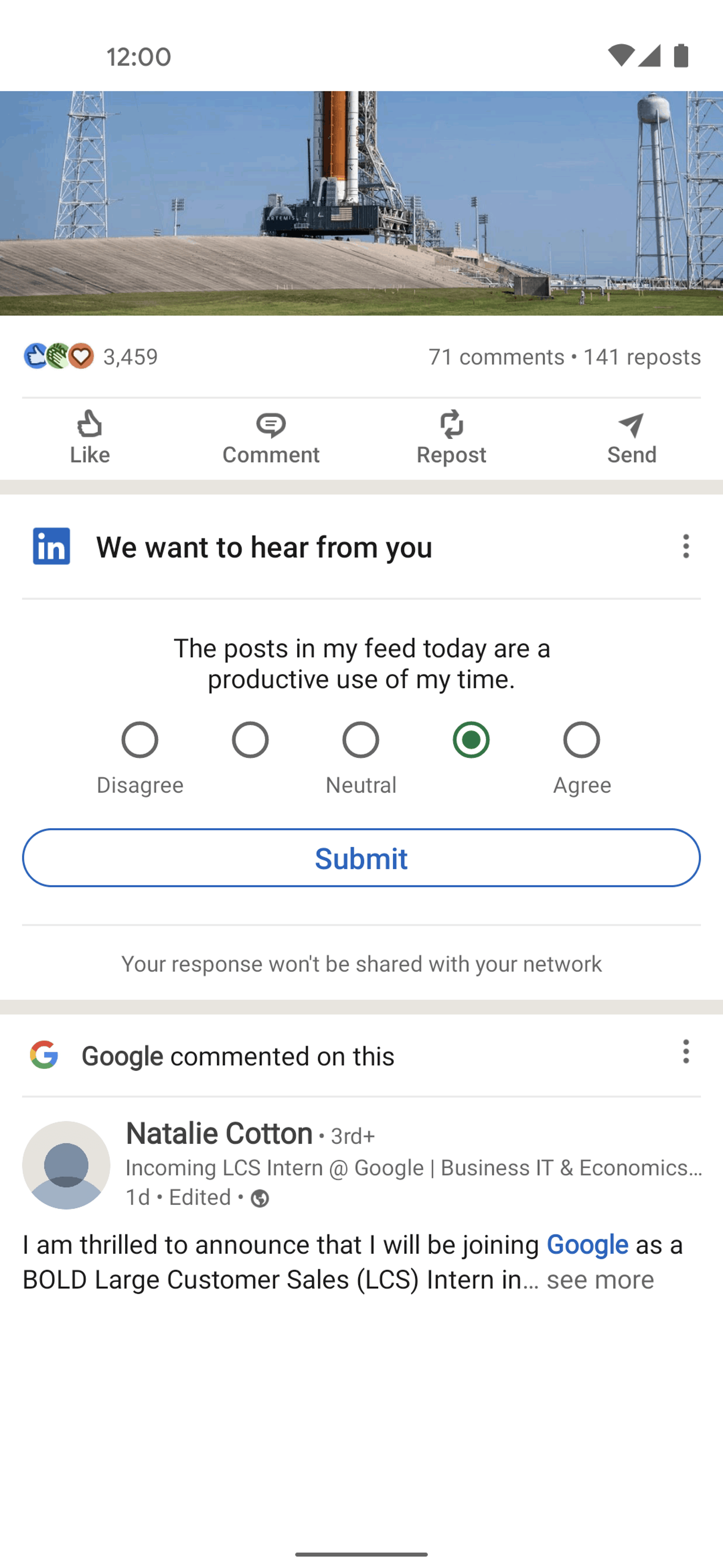 LinkedIn Android Business interface screenshot 15