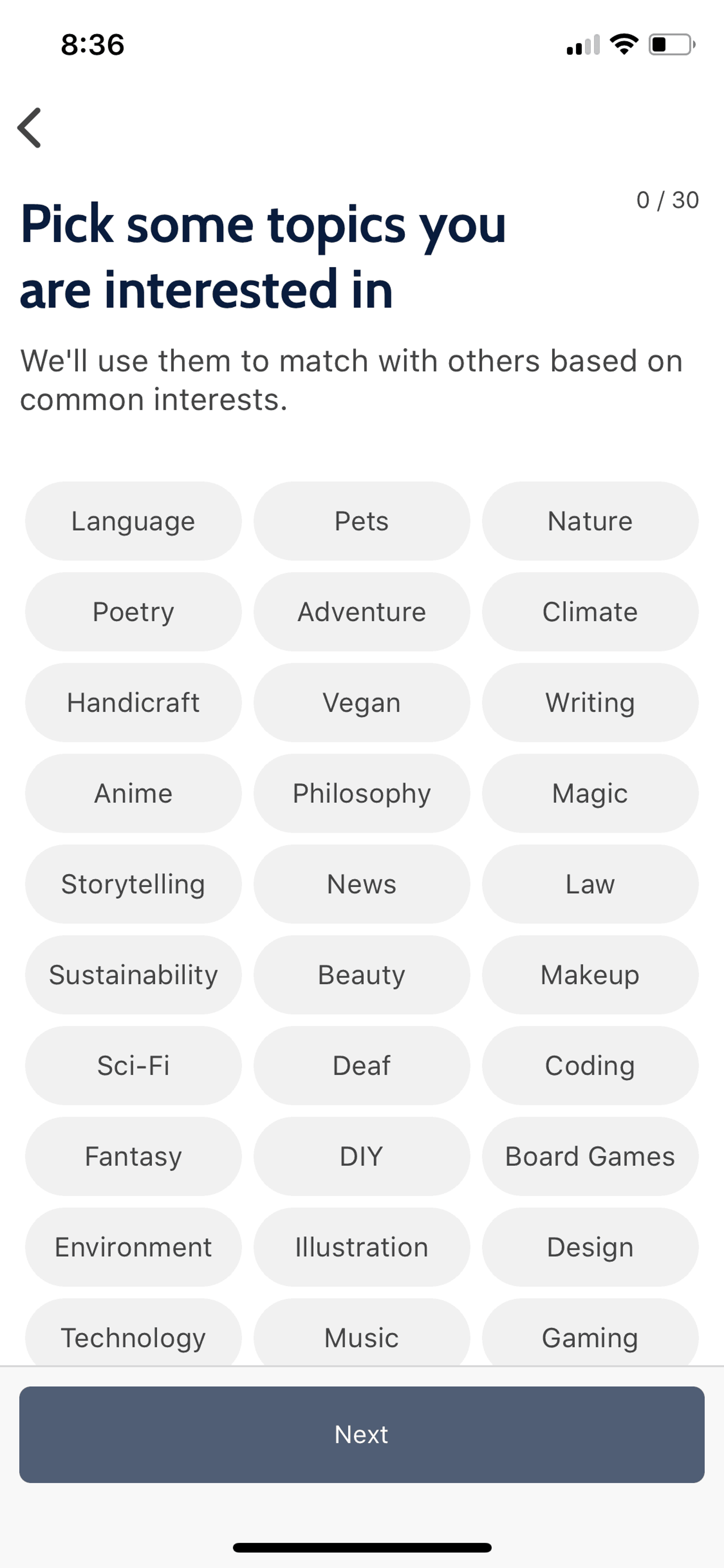 Slowly iOS Lifestyle interface screenshot 16