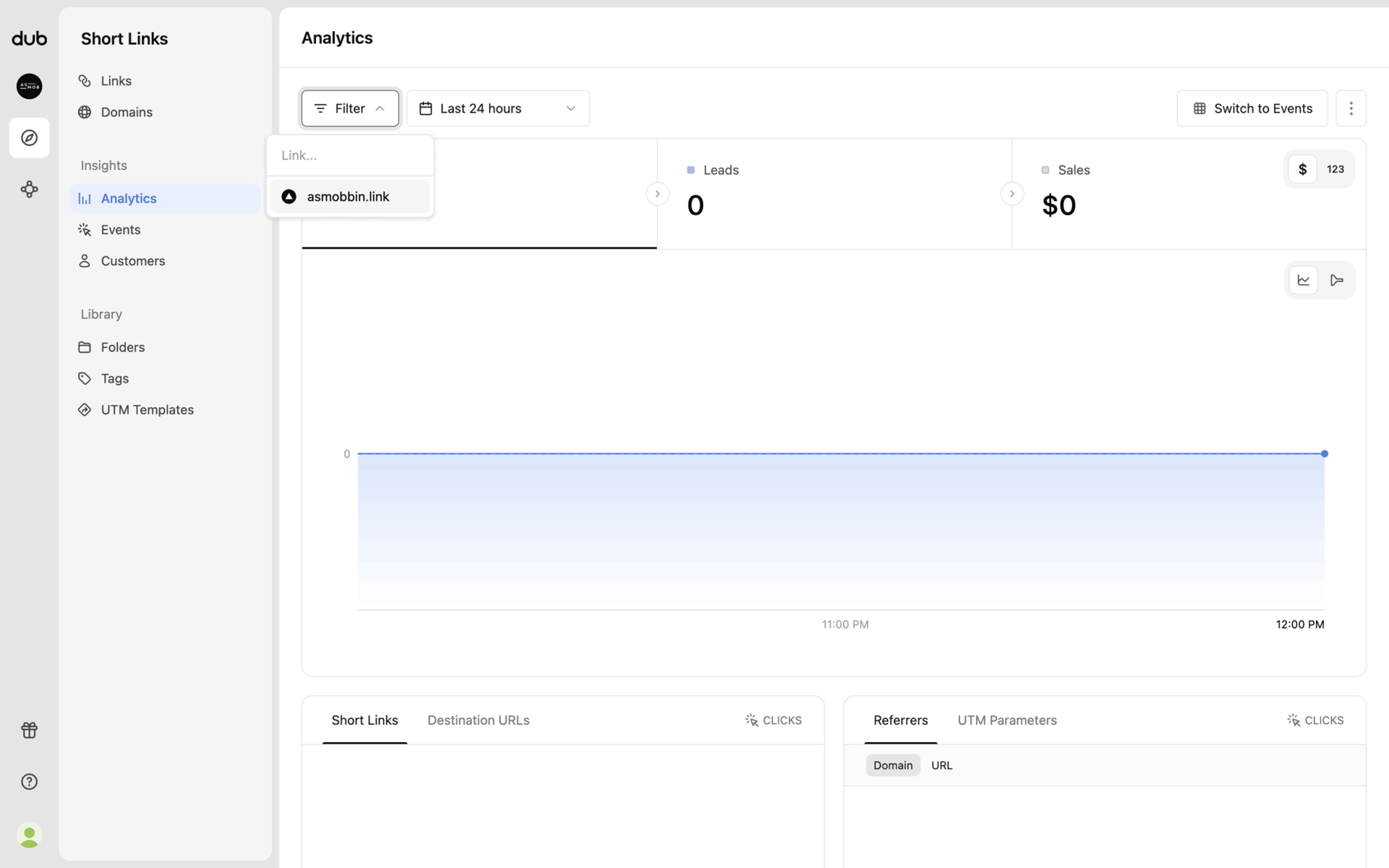 Dub Web Business interface screenshot 11