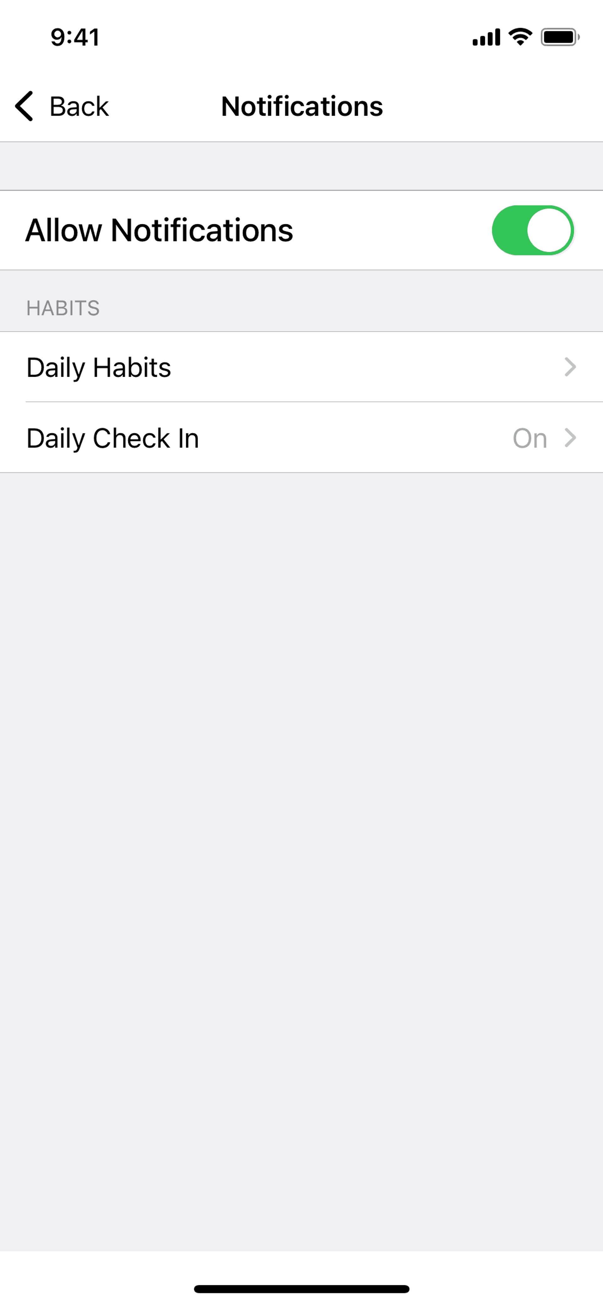 Wysa iOS AI interface screenshot 5