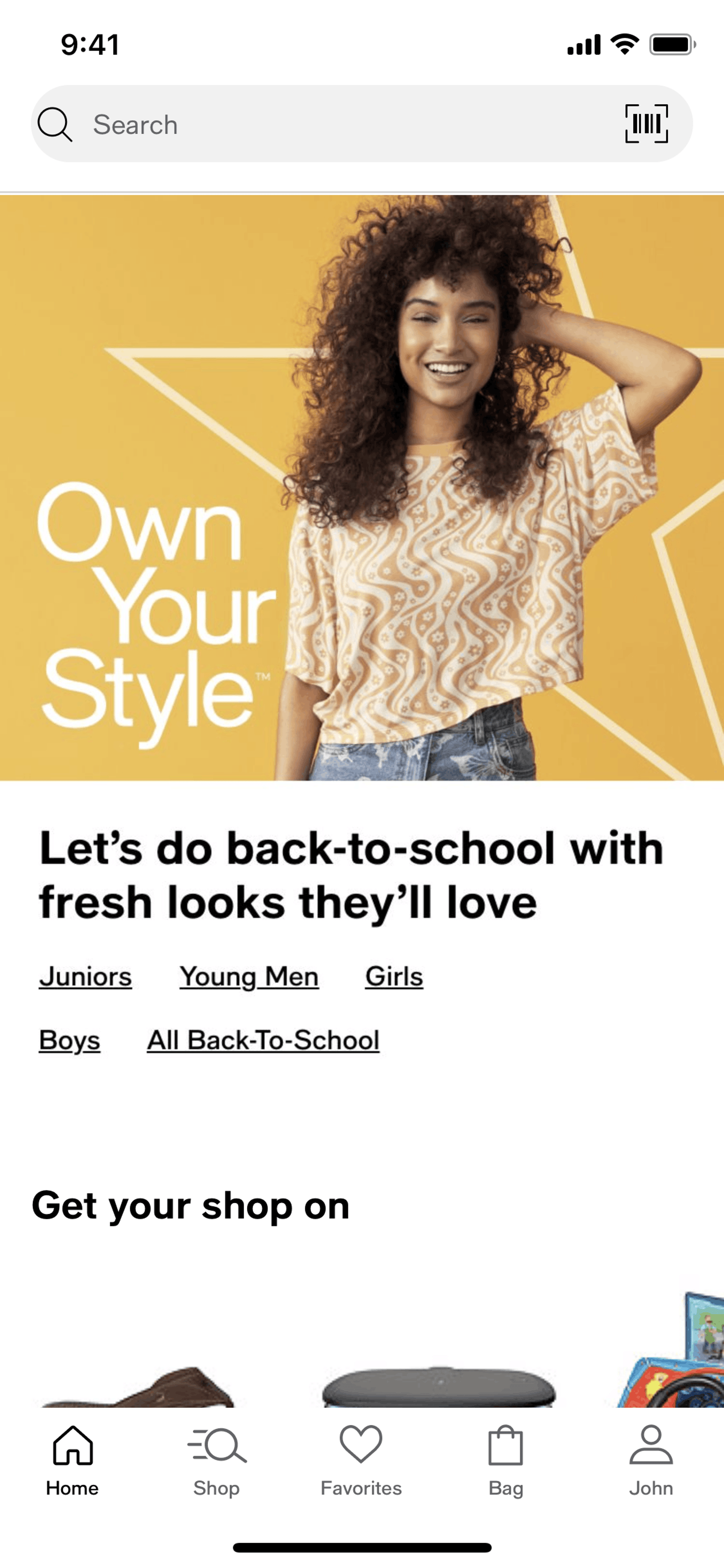 Macy's iOS Shopping interface screenshot 18