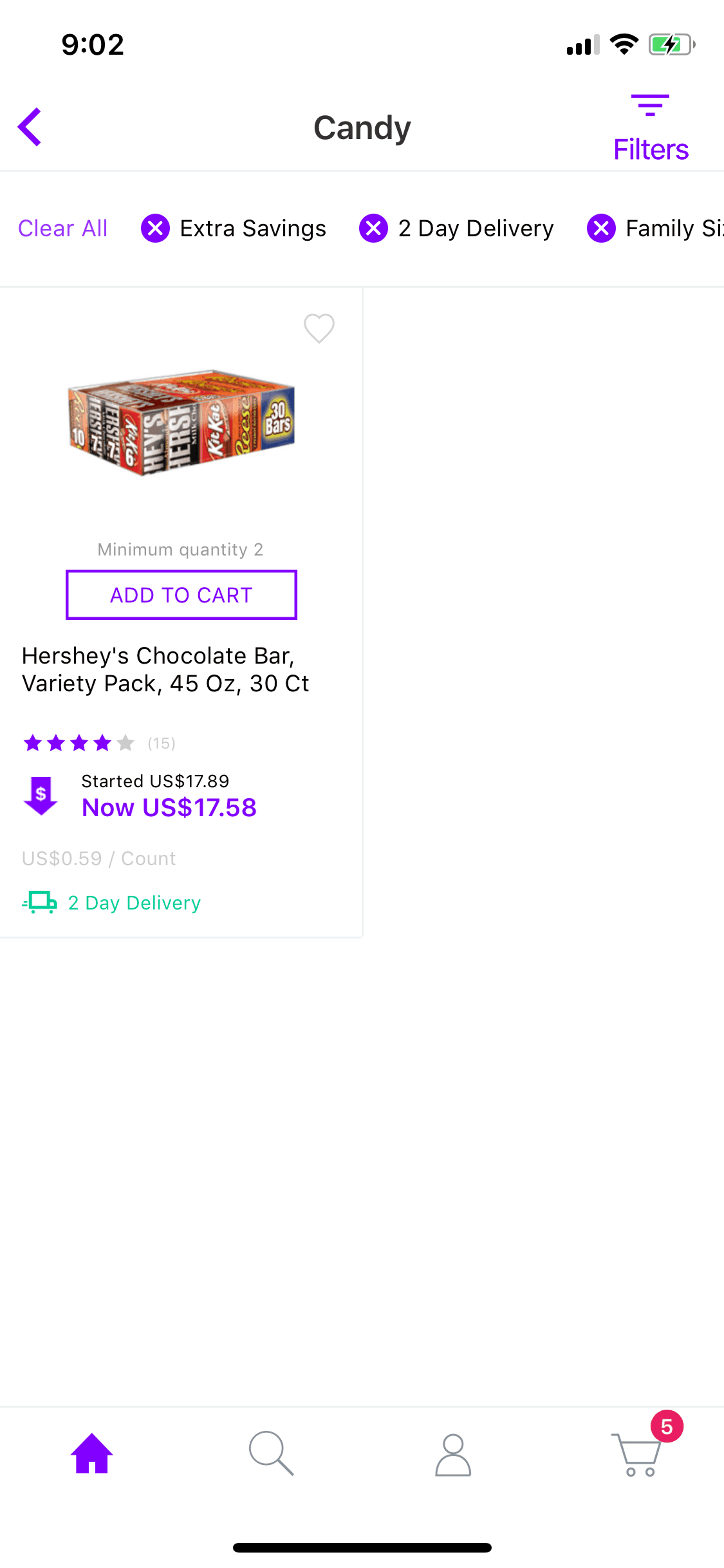 Jet iOS Shopping interface screenshot 14