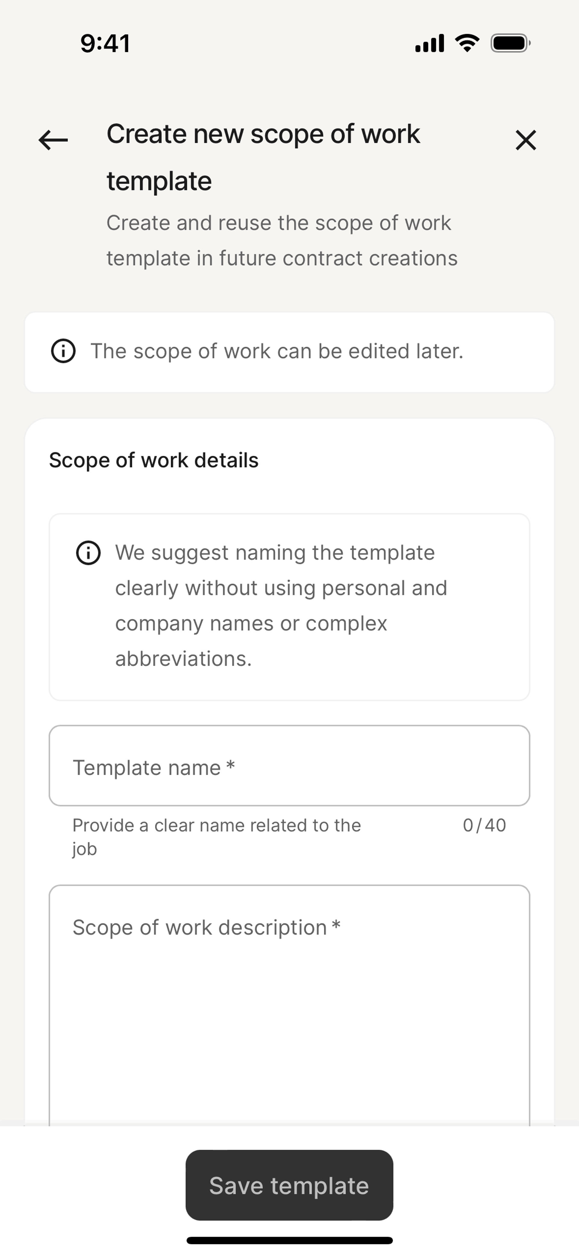 Deel iOS Business interface screenshot 14
