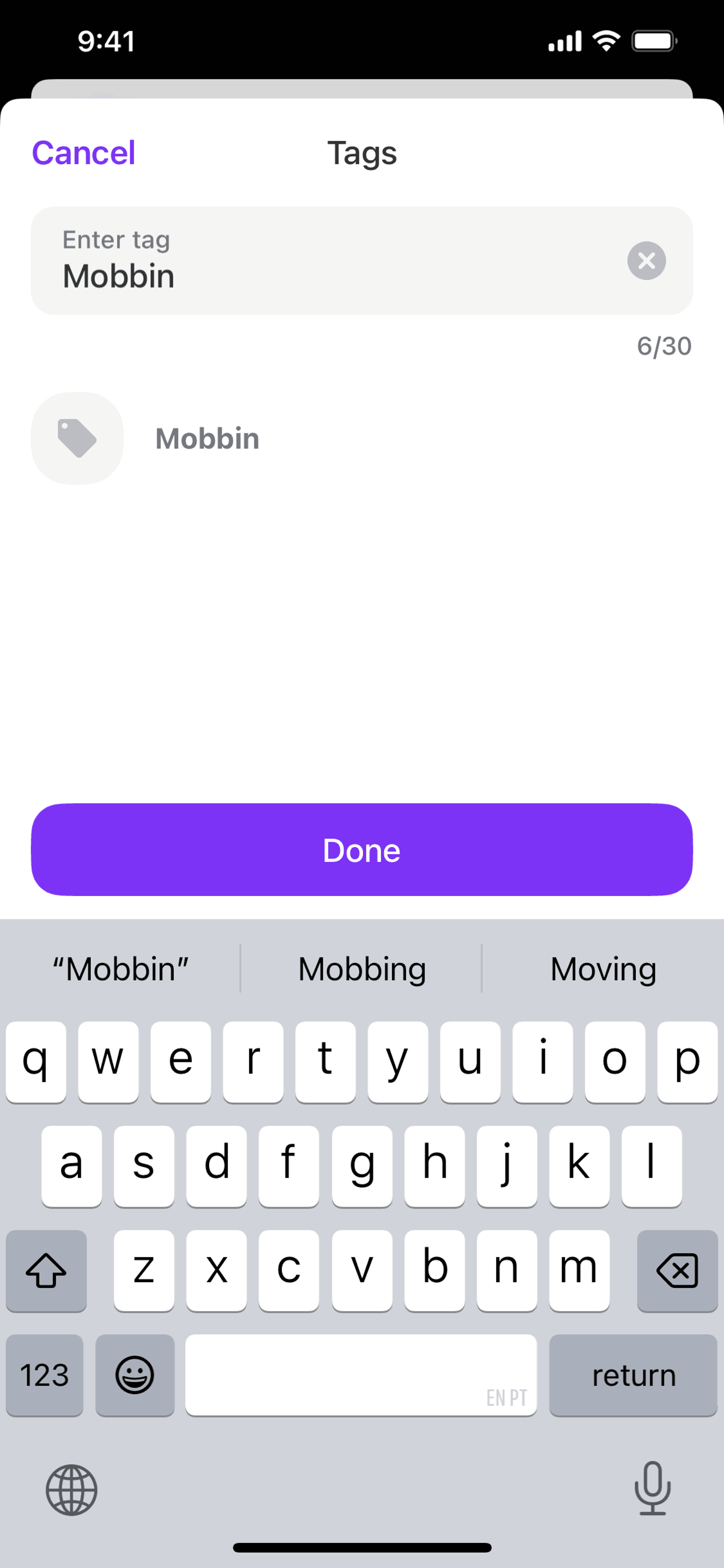 Vivid iOS Finance interface screenshot 11