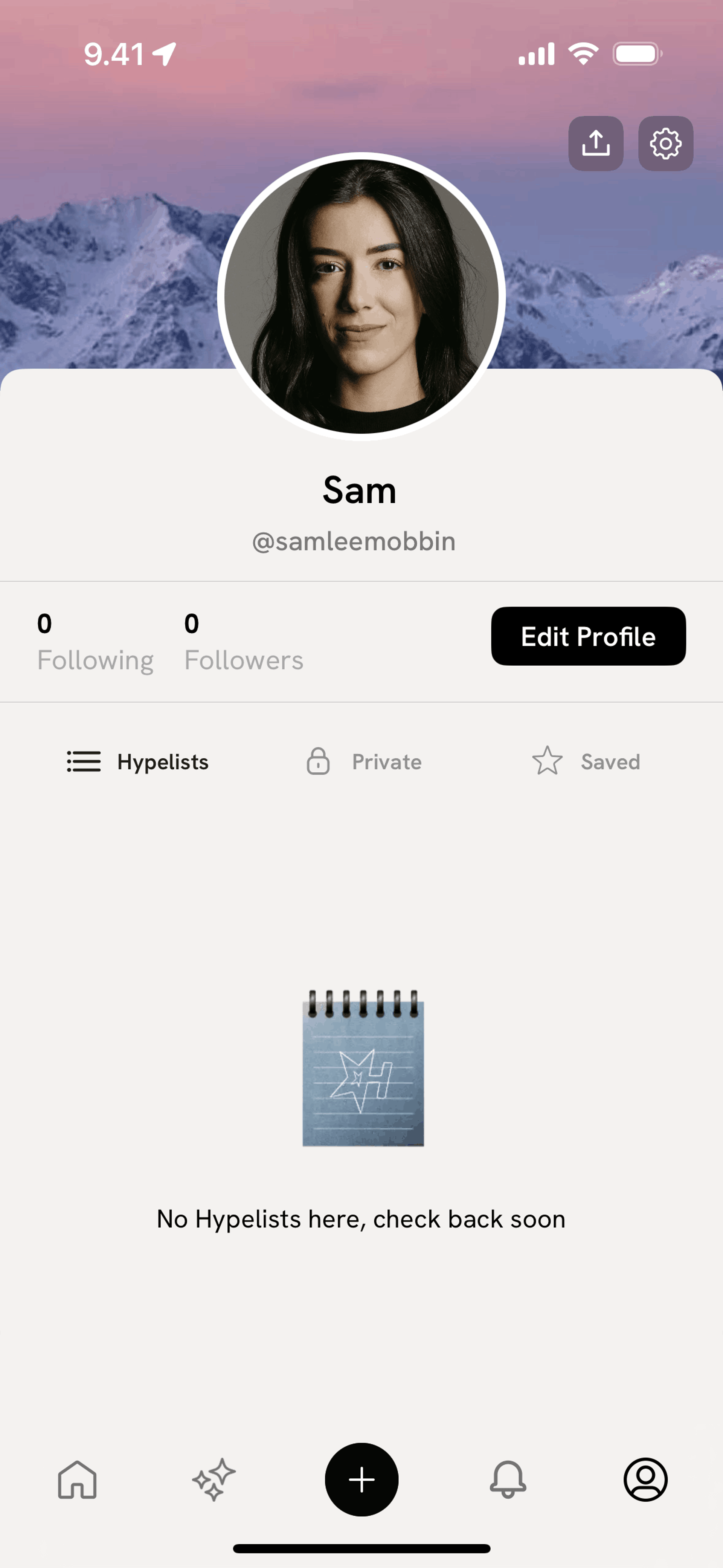Hypelist iOS Social Networking interface screenshot 22