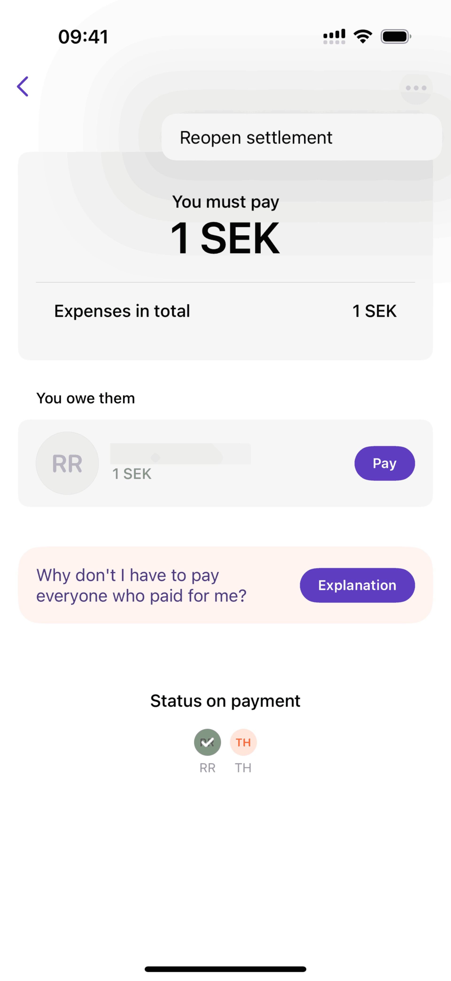 Vipps iOS Finance interface screenshot 11