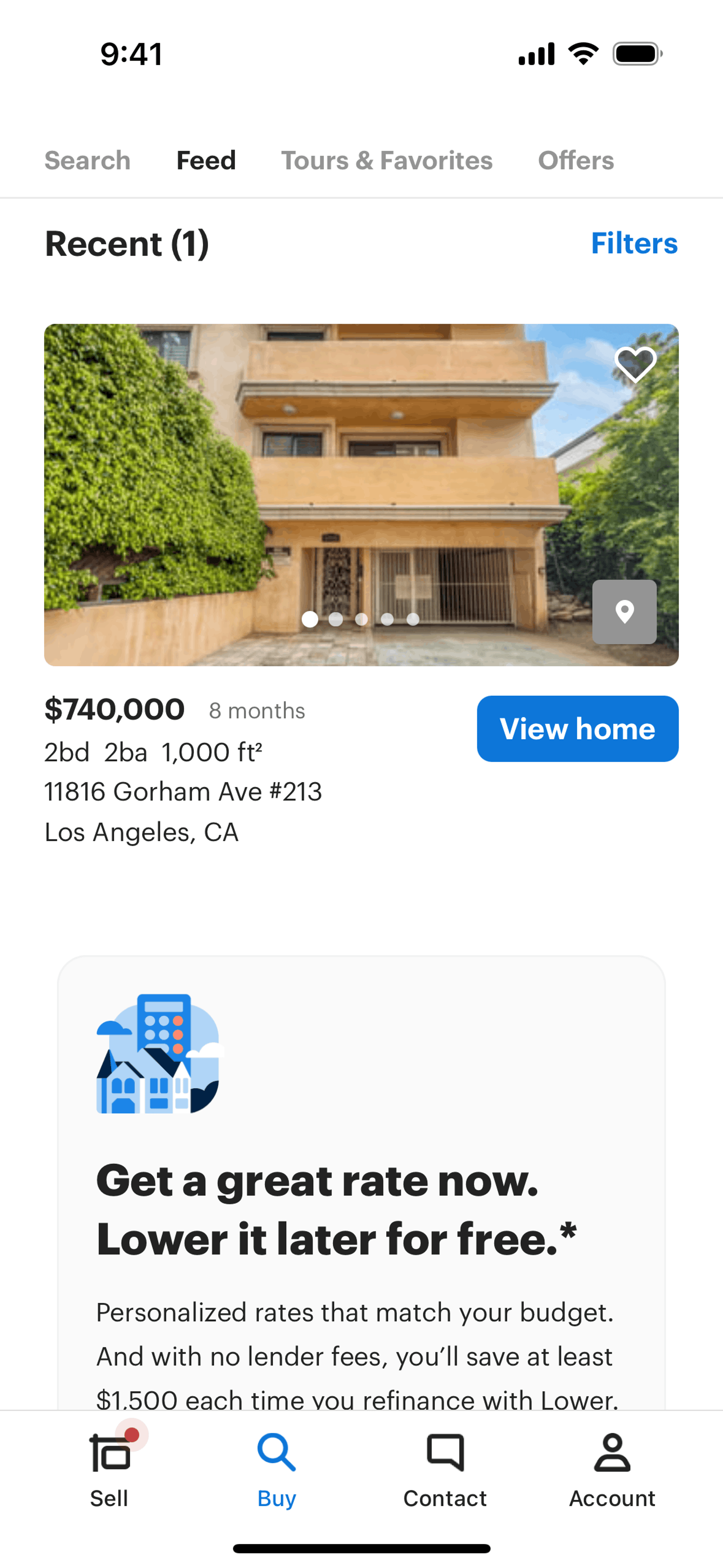 Opendoor iOS Real Estate interface screenshot 23