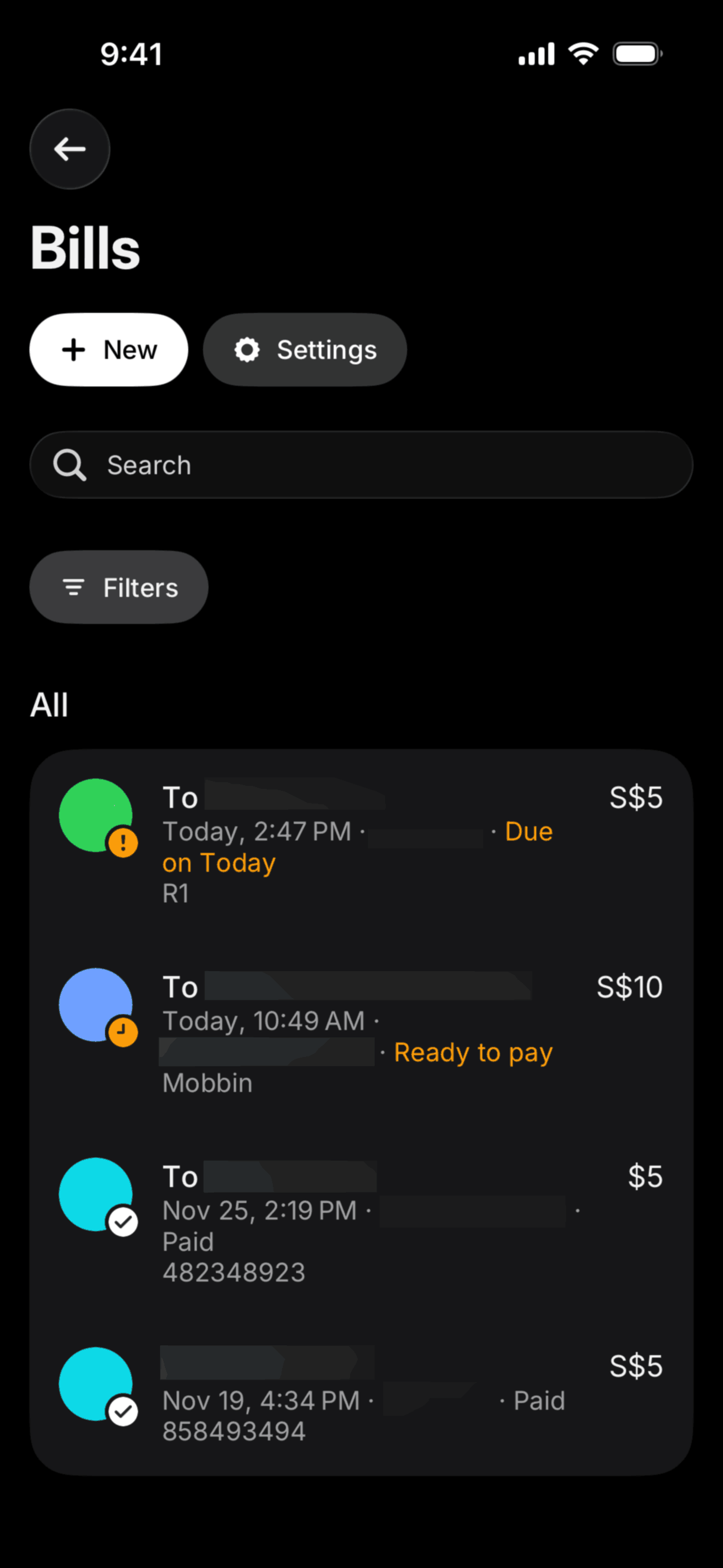 Revolut Business iOS Finance interface screenshot 23