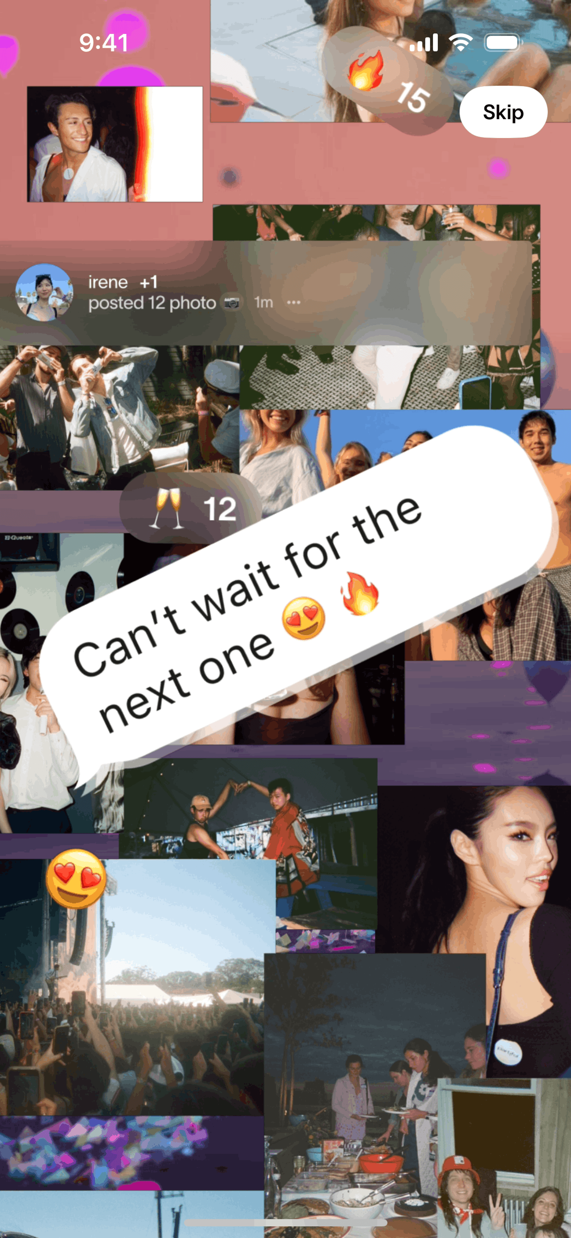 Partiful iOS Lifestyle interface screenshot 2