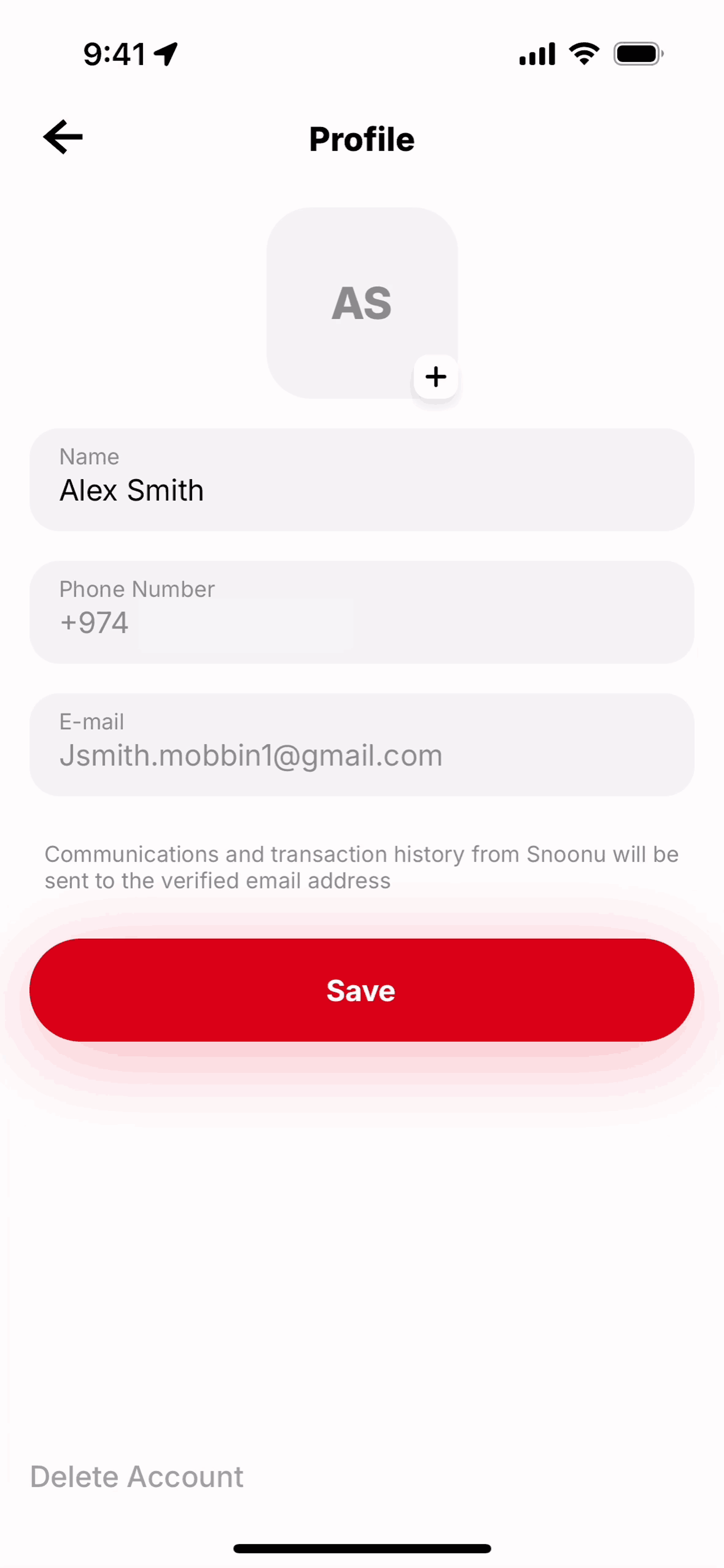 Snoonu iOS Shopping interface screenshot 18