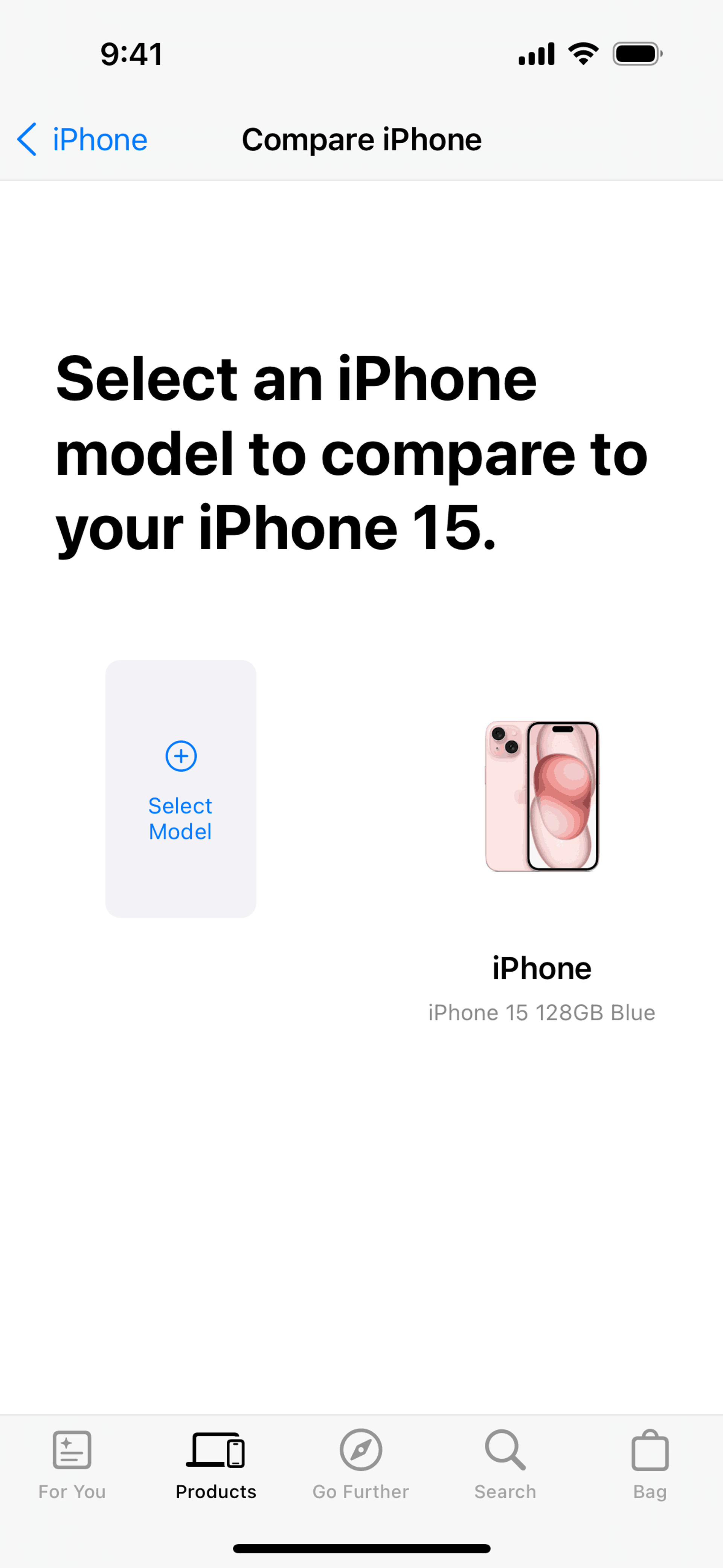 Apple Store iOS Shopping interface screenshot 14