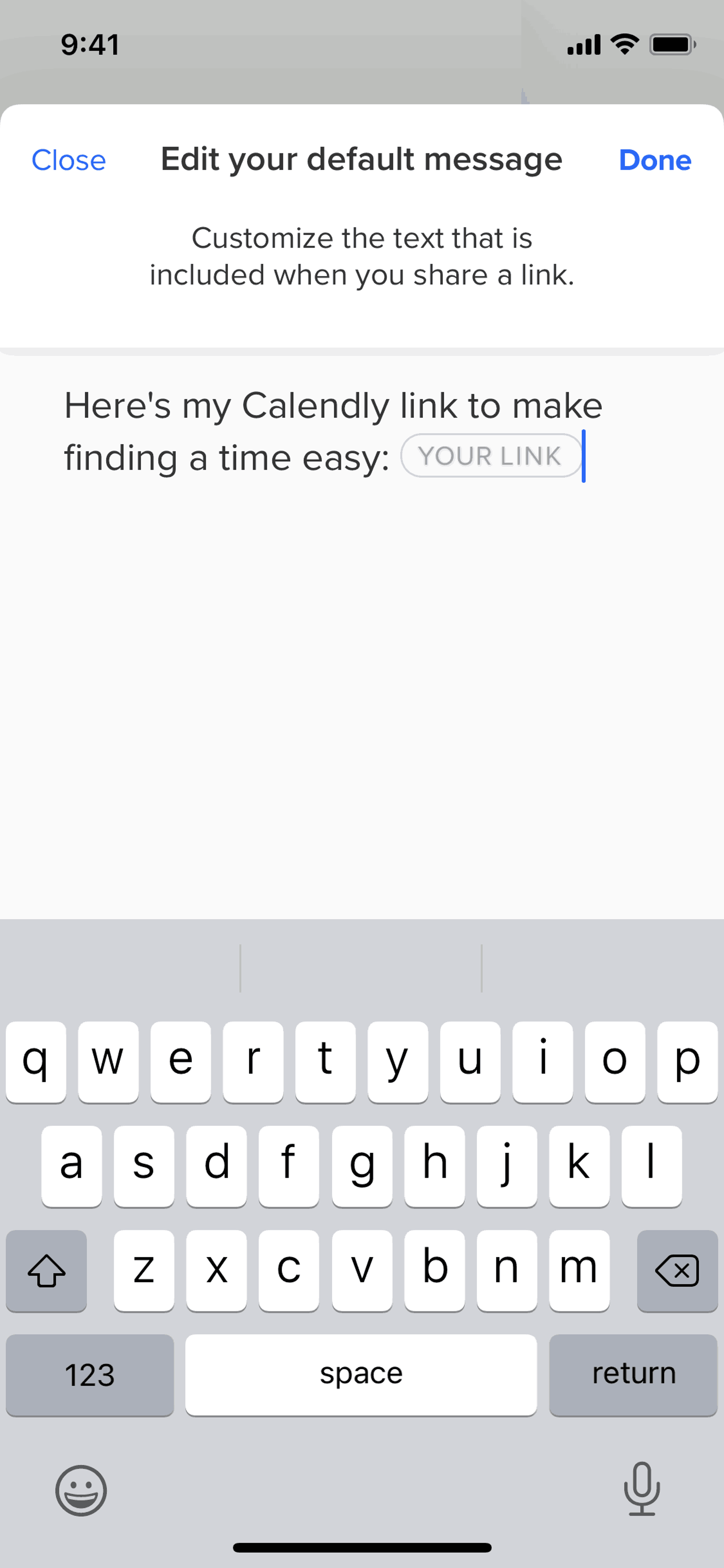 Calendly iOS Business interface screenshot 4