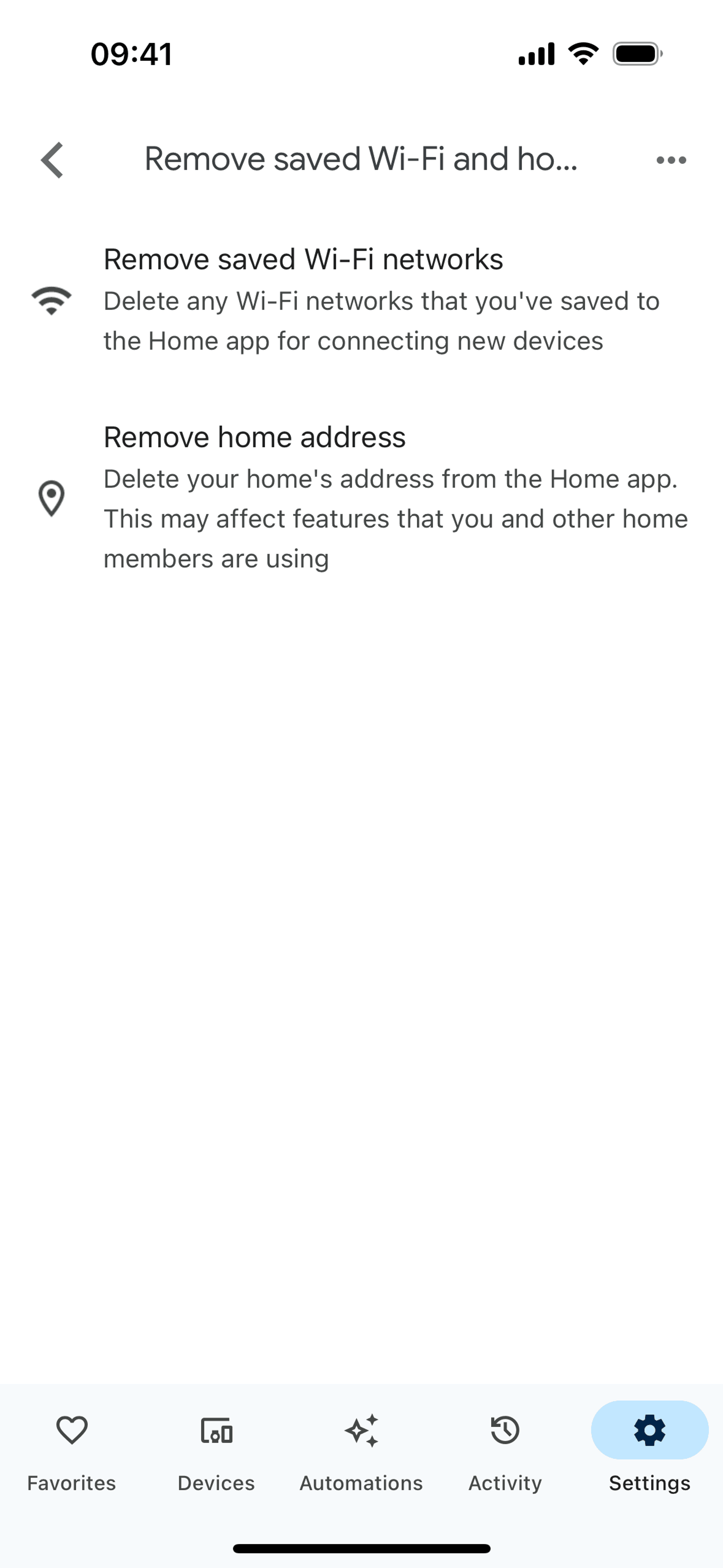 Google Home iOS AI interface screenshot 9