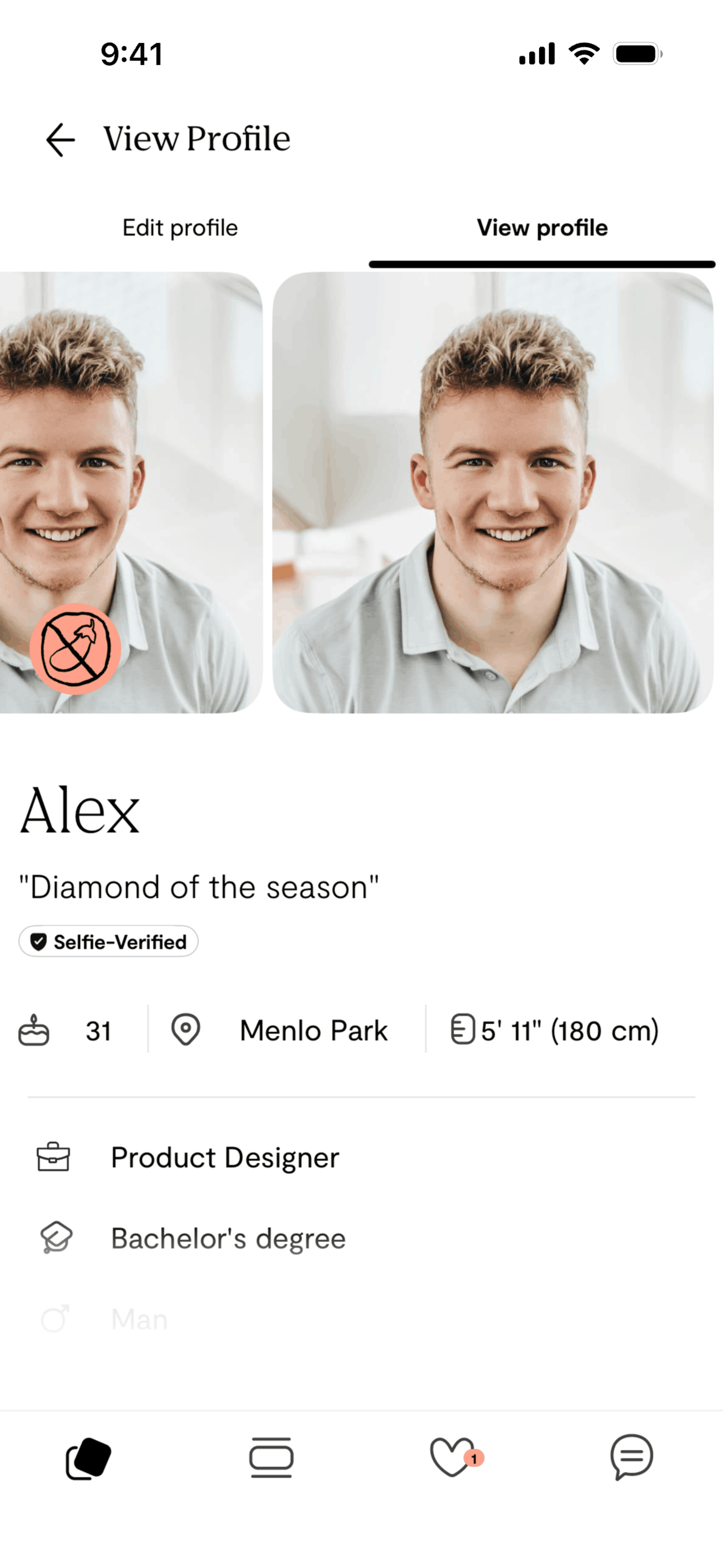 Plenty of Fish iOS dating interface screenshot 23