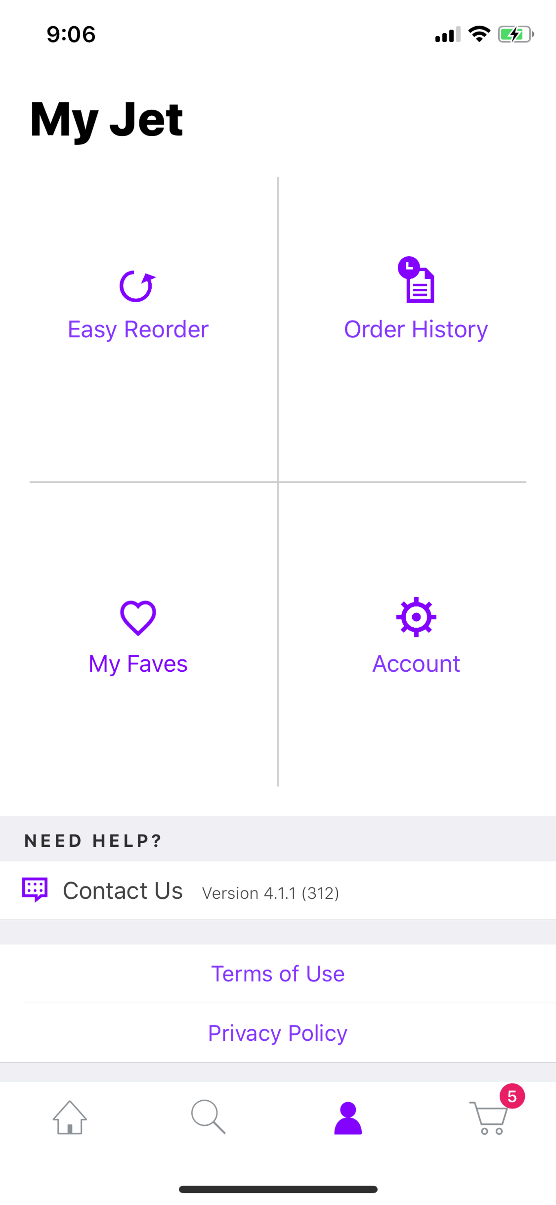 Jet iOS Shopping interface screenshot 23