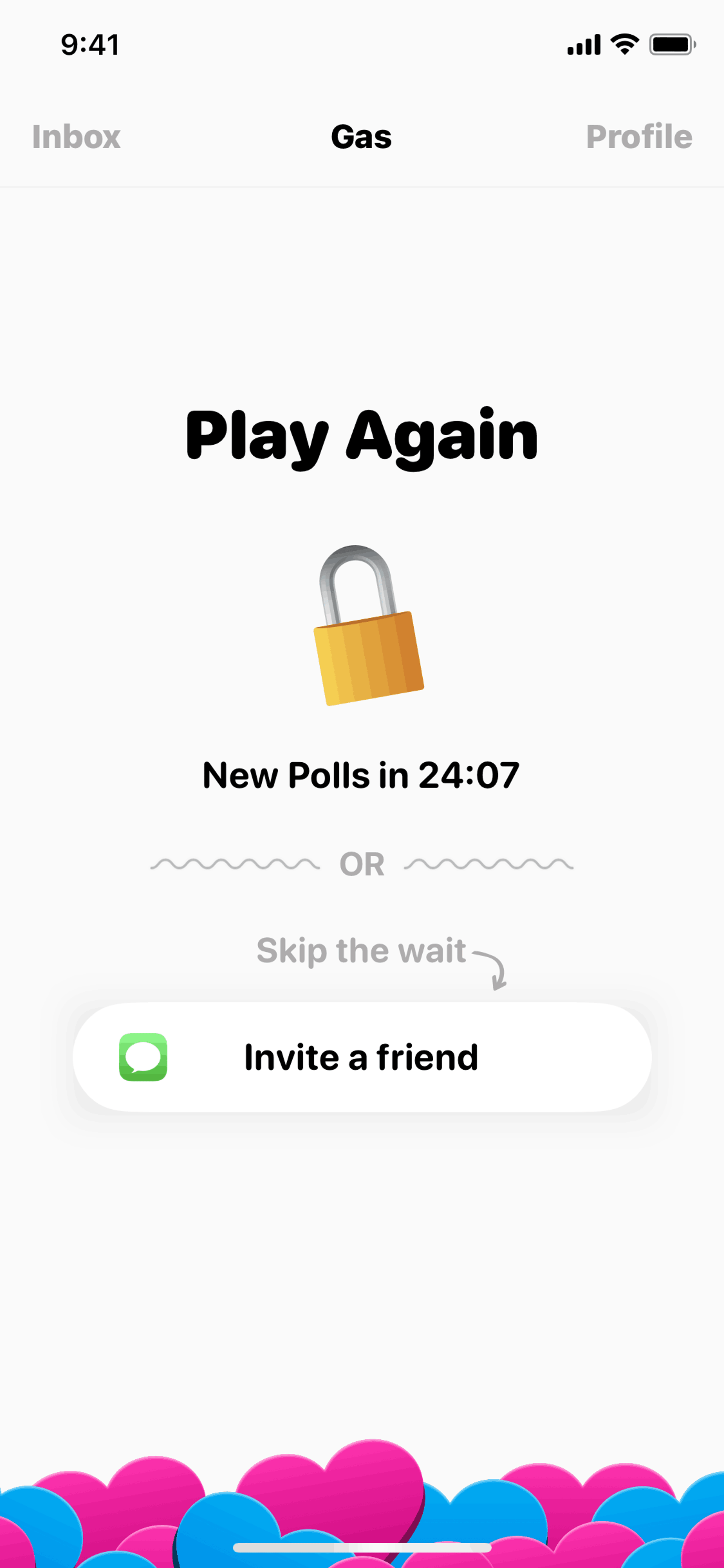 Gas iOS Social Networking interface screenshot 5