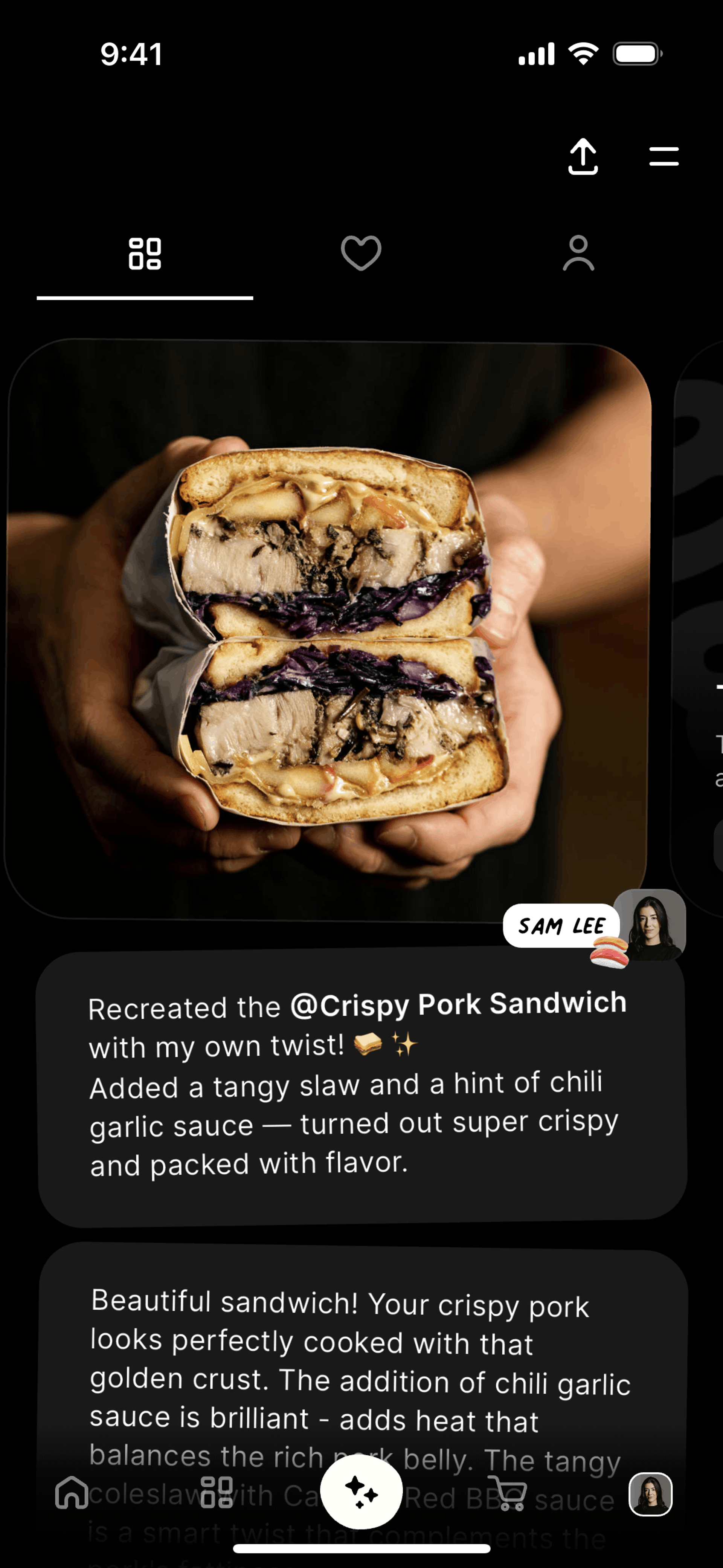 CREME iOS AI interface screenshot 23