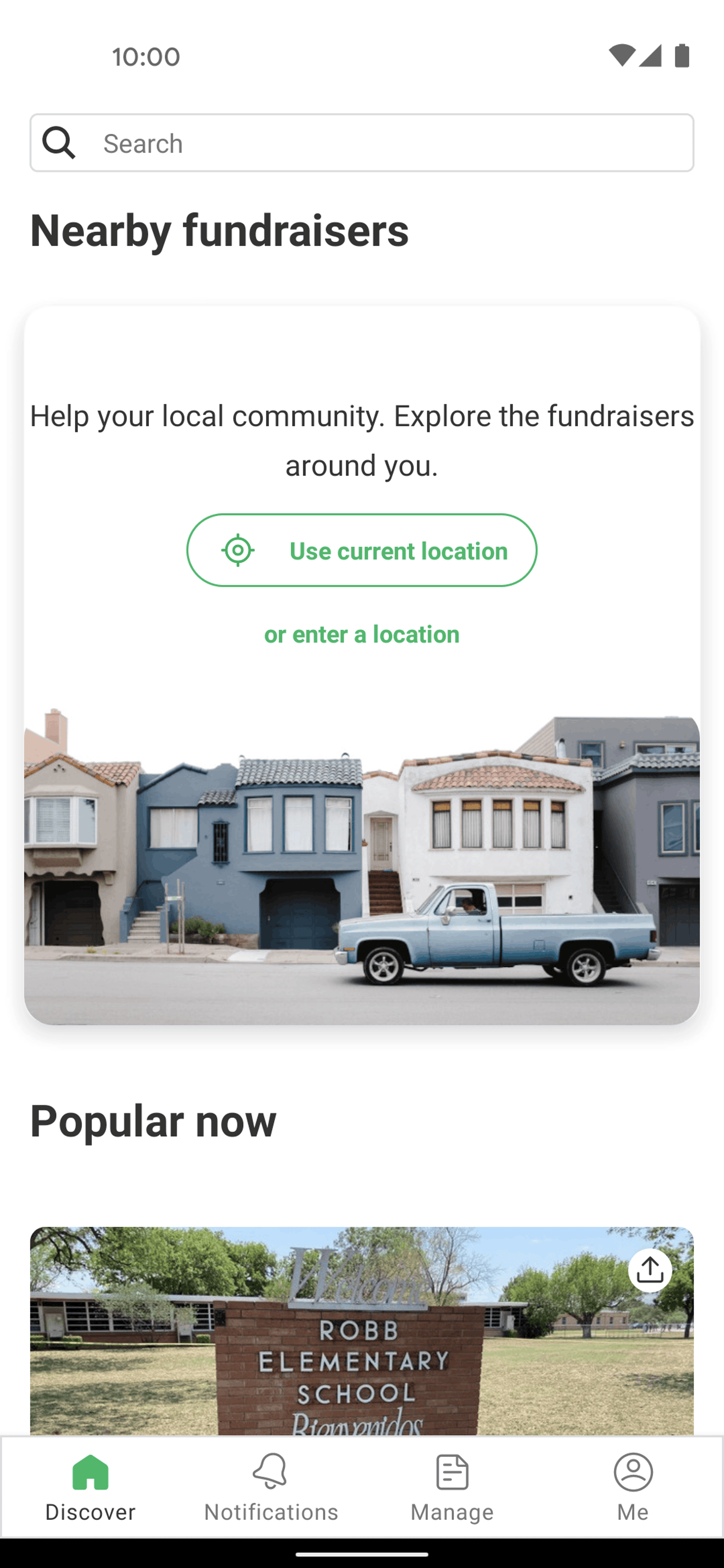GoFundMe Android Social Networking interface screenshot 10