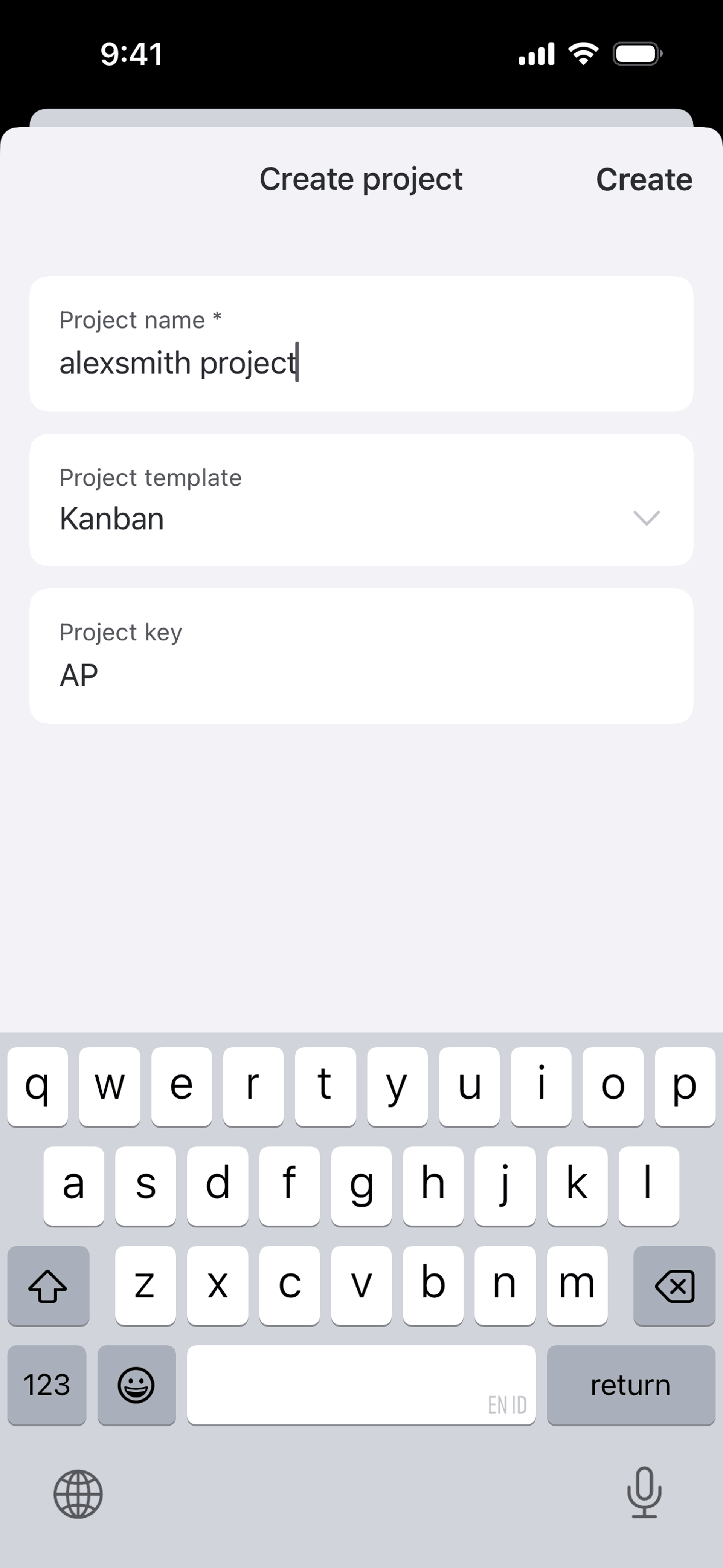 Jira Cloud iOS Business interface screenshot 14