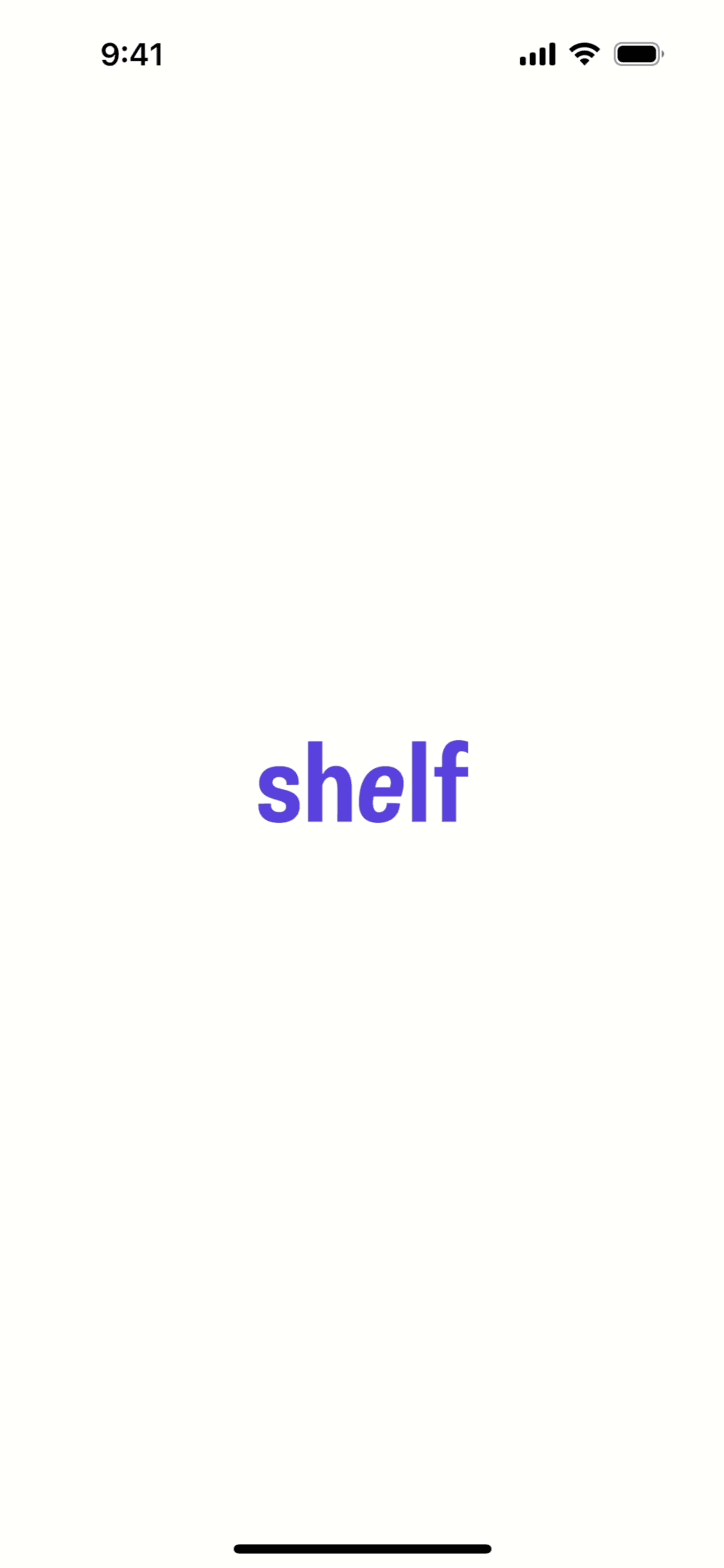 Shelf iOS Utilities interface screenshot 1