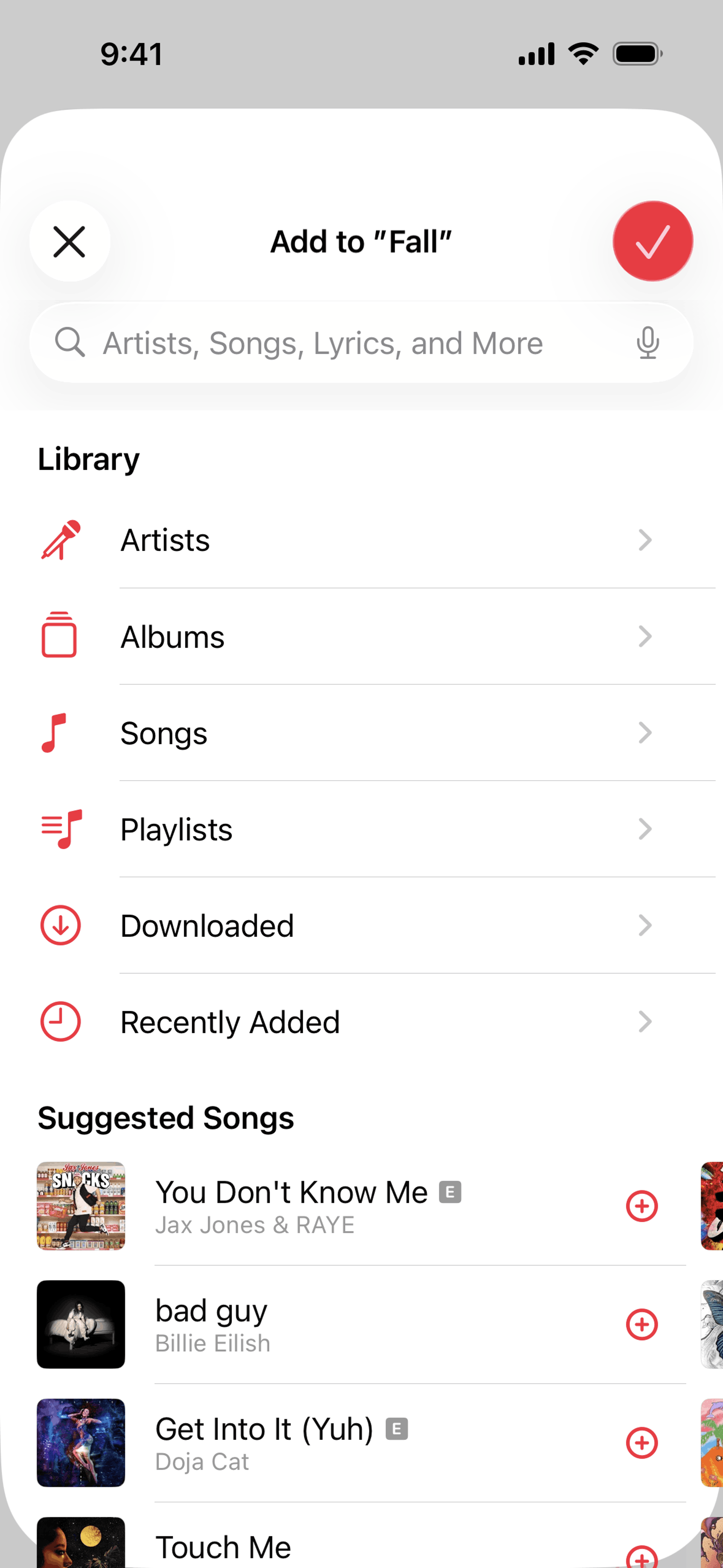Apple Music iOS Music & Audio interface screenshot 10