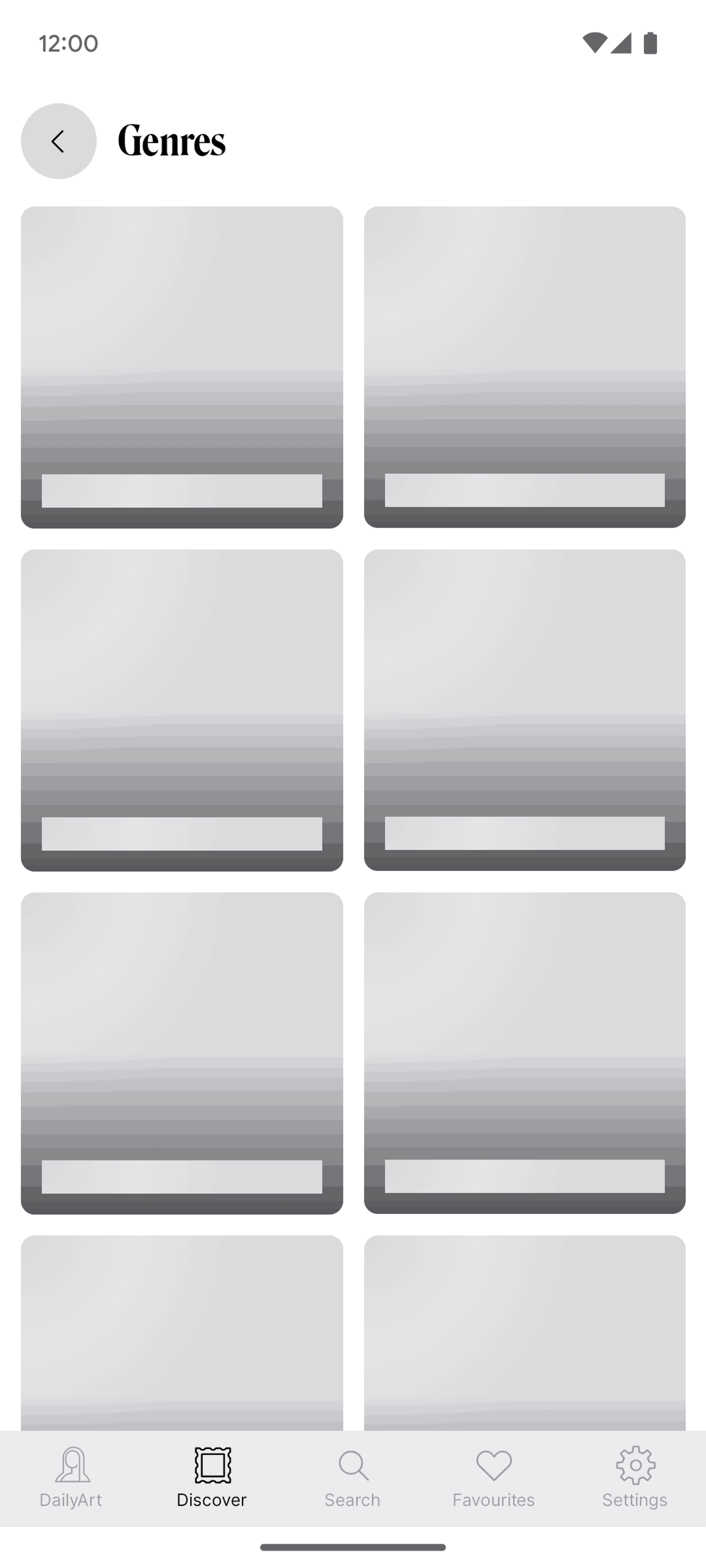 DailyArt Android Education interface screenshot 24