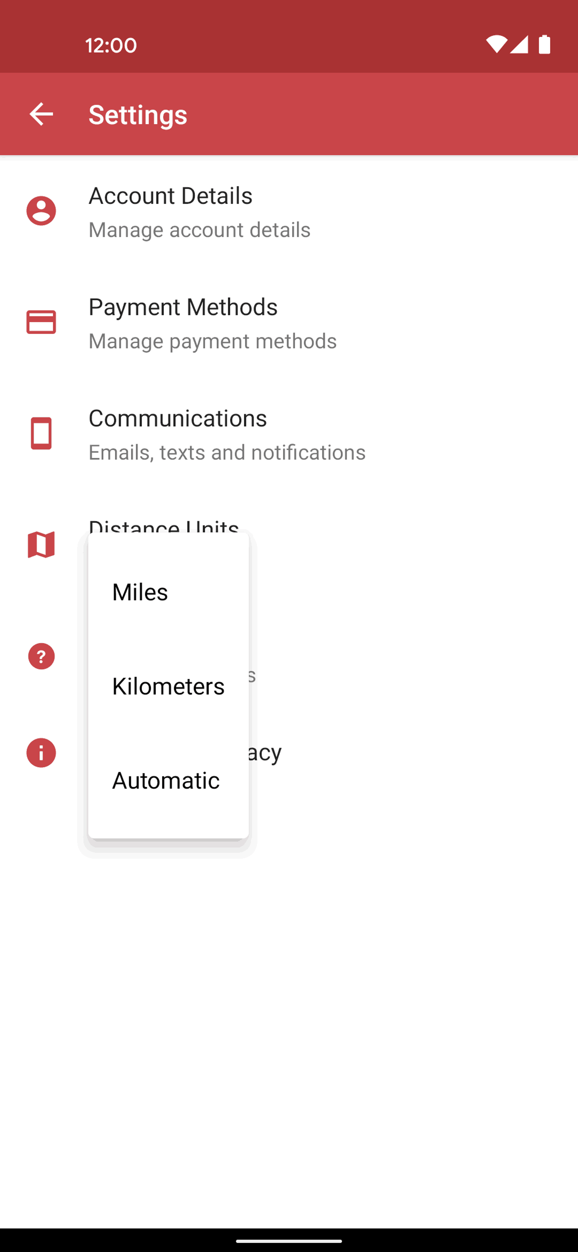 OpenTable Android Food & Drink interface screenshot 23