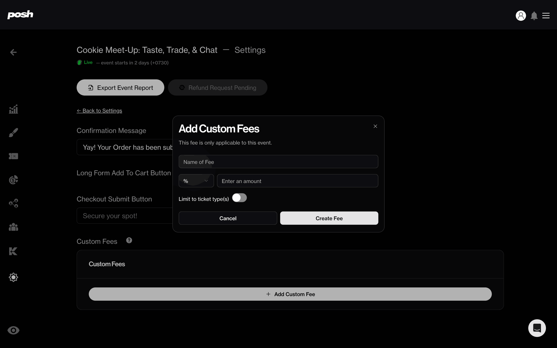 Posh Web Entertainment interface screenshot 21