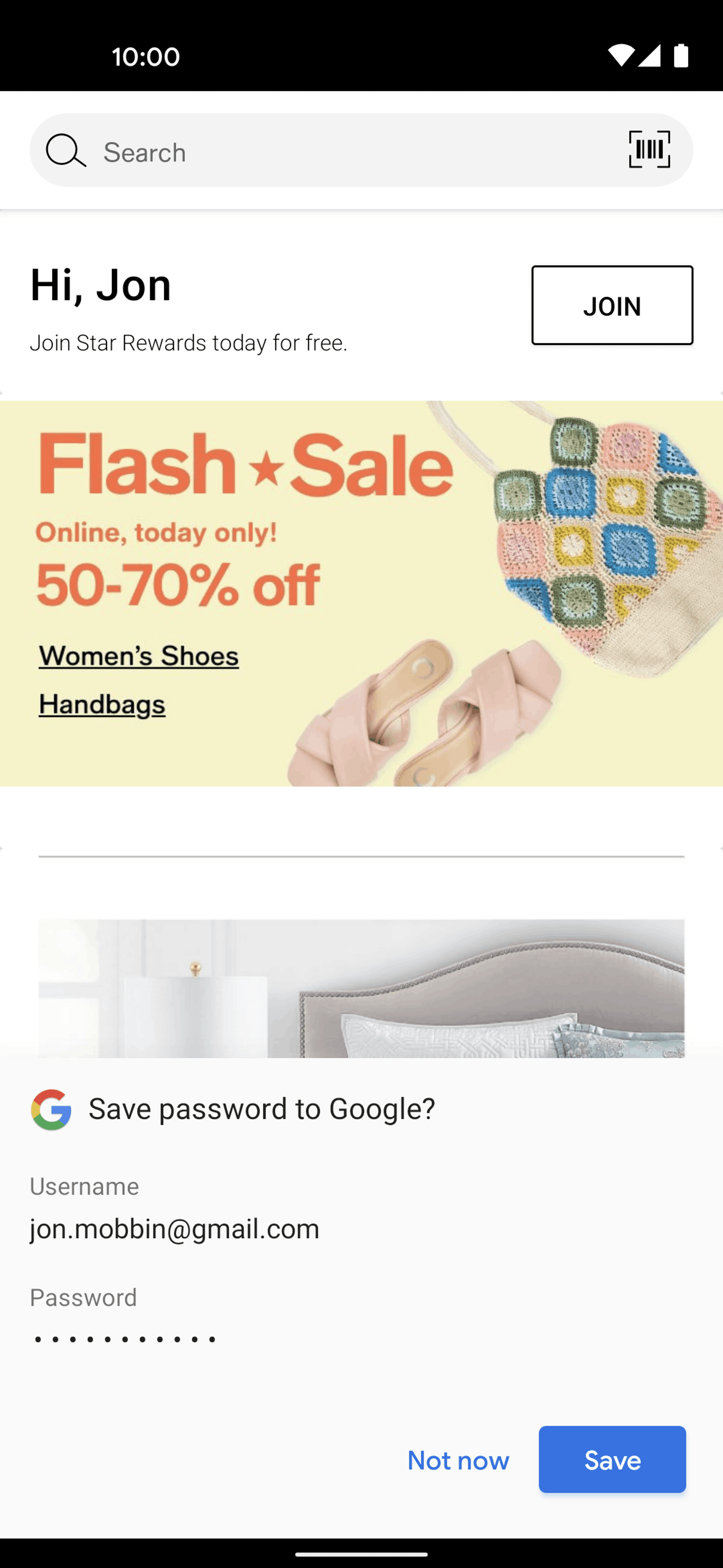 Macy's Android Shopping interface screenshot 14