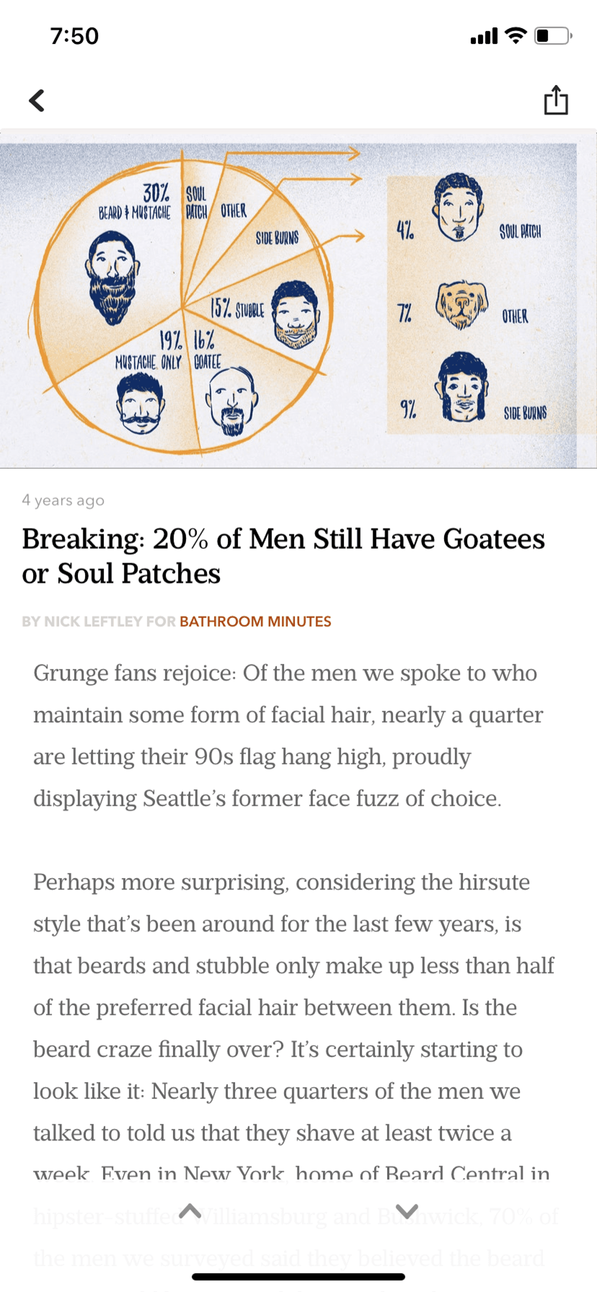 Dollar Shave Club iOS Shopping interface screenshot 12