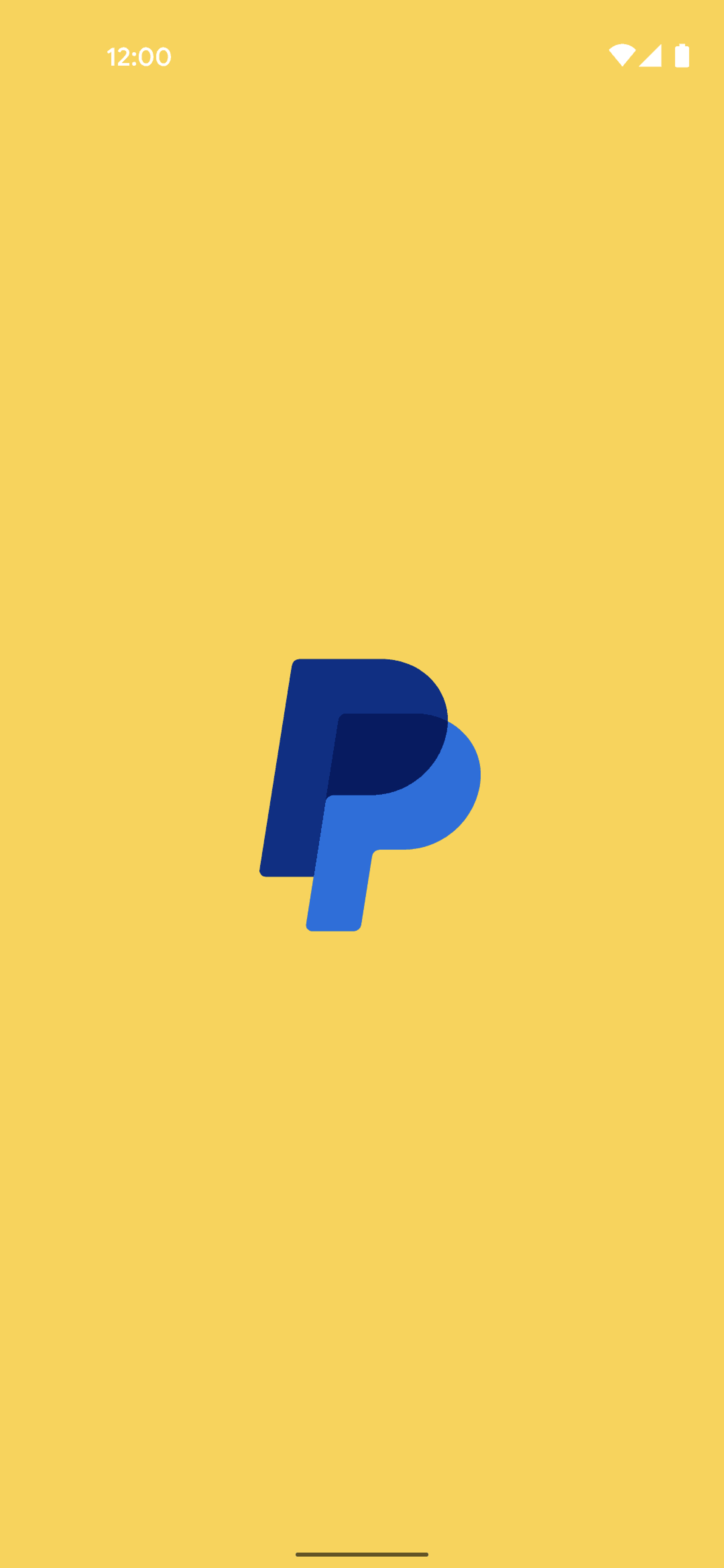 PayPal Android Finance interface screenshot 1