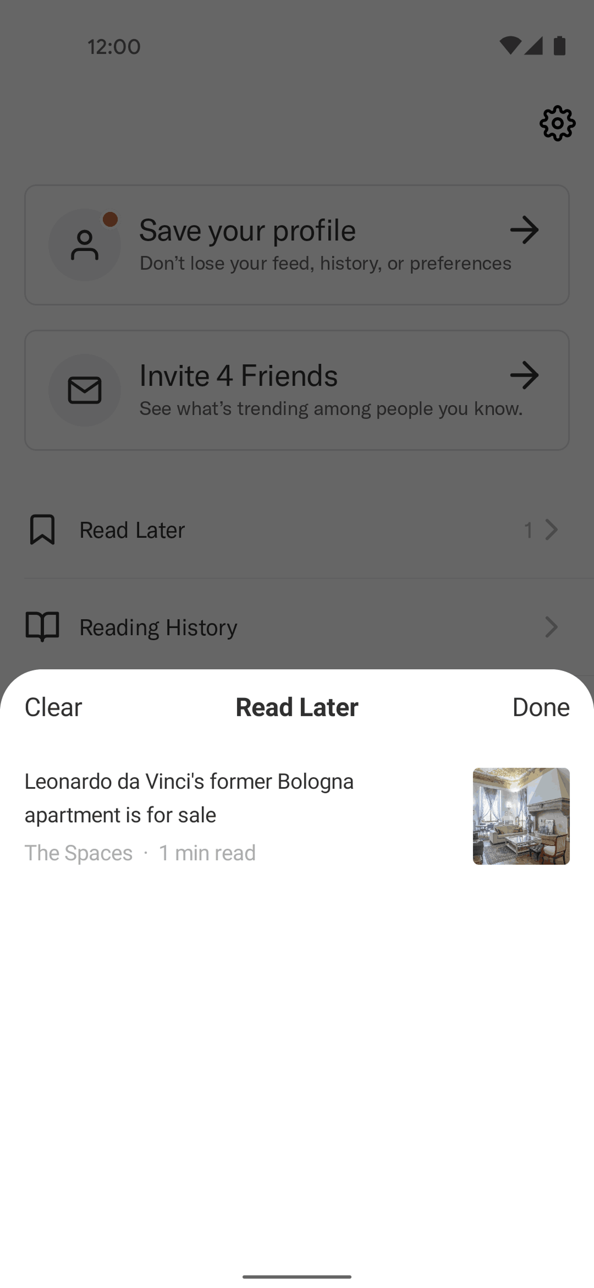 Artifact Android AI interface screenshot 20