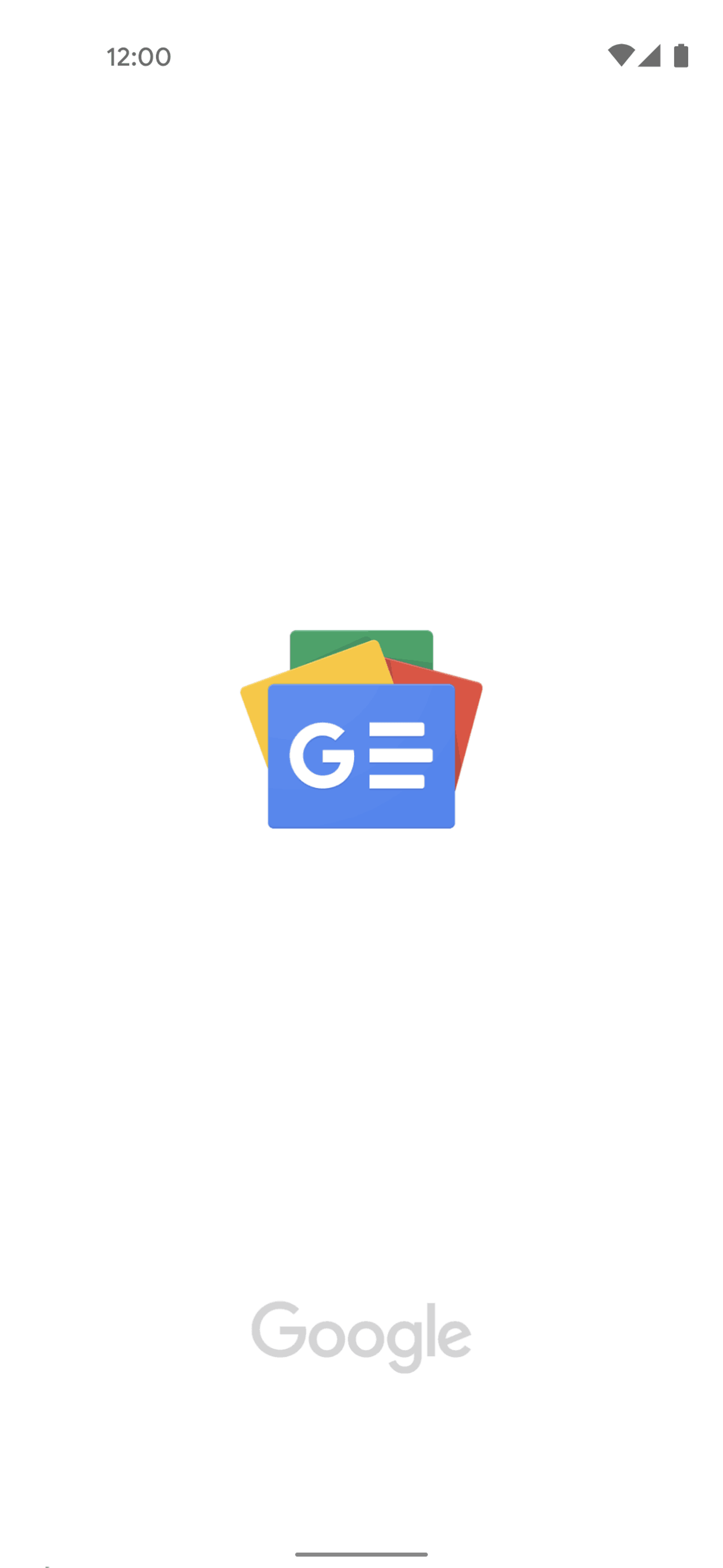 Google News Android News interface screenshot 1