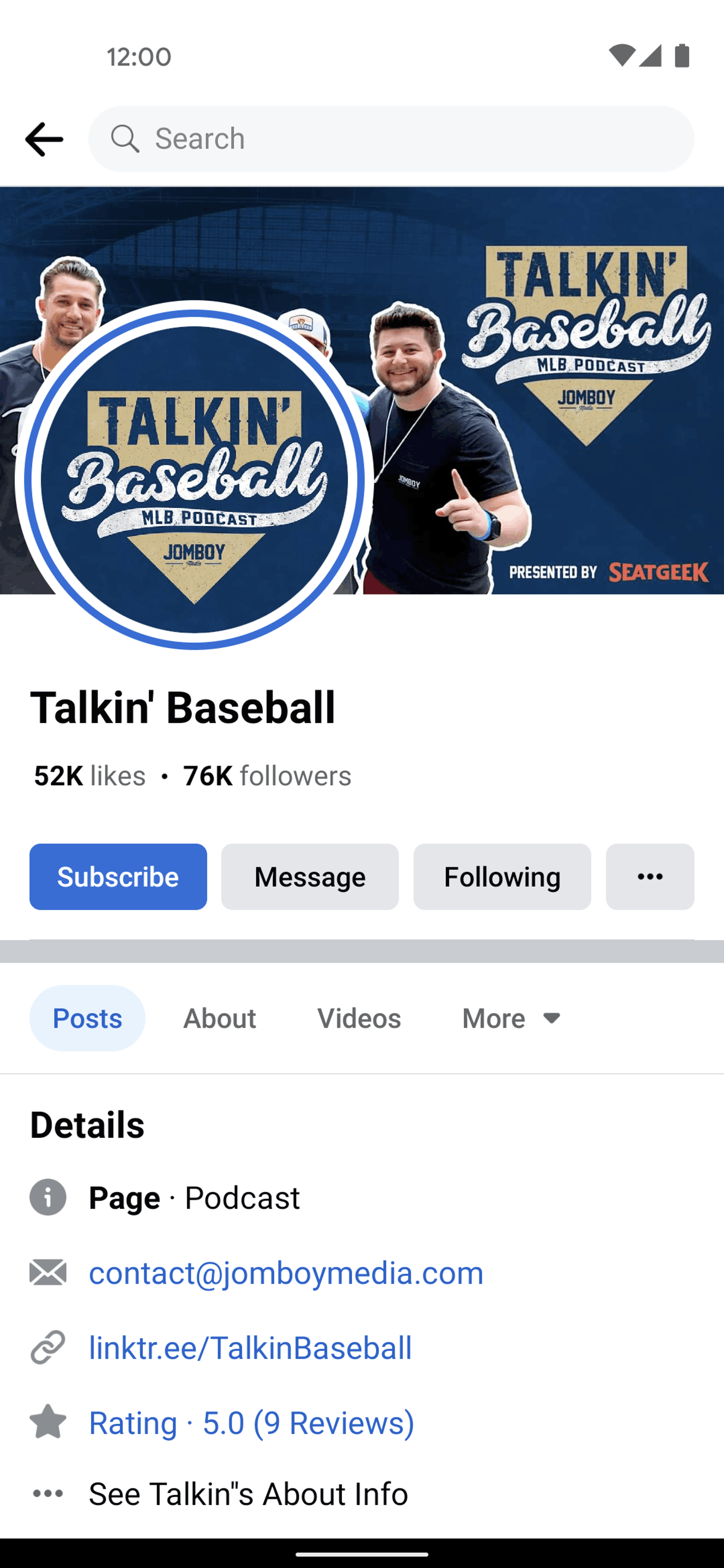 Facebook Android Social Networking interface screenshot 12