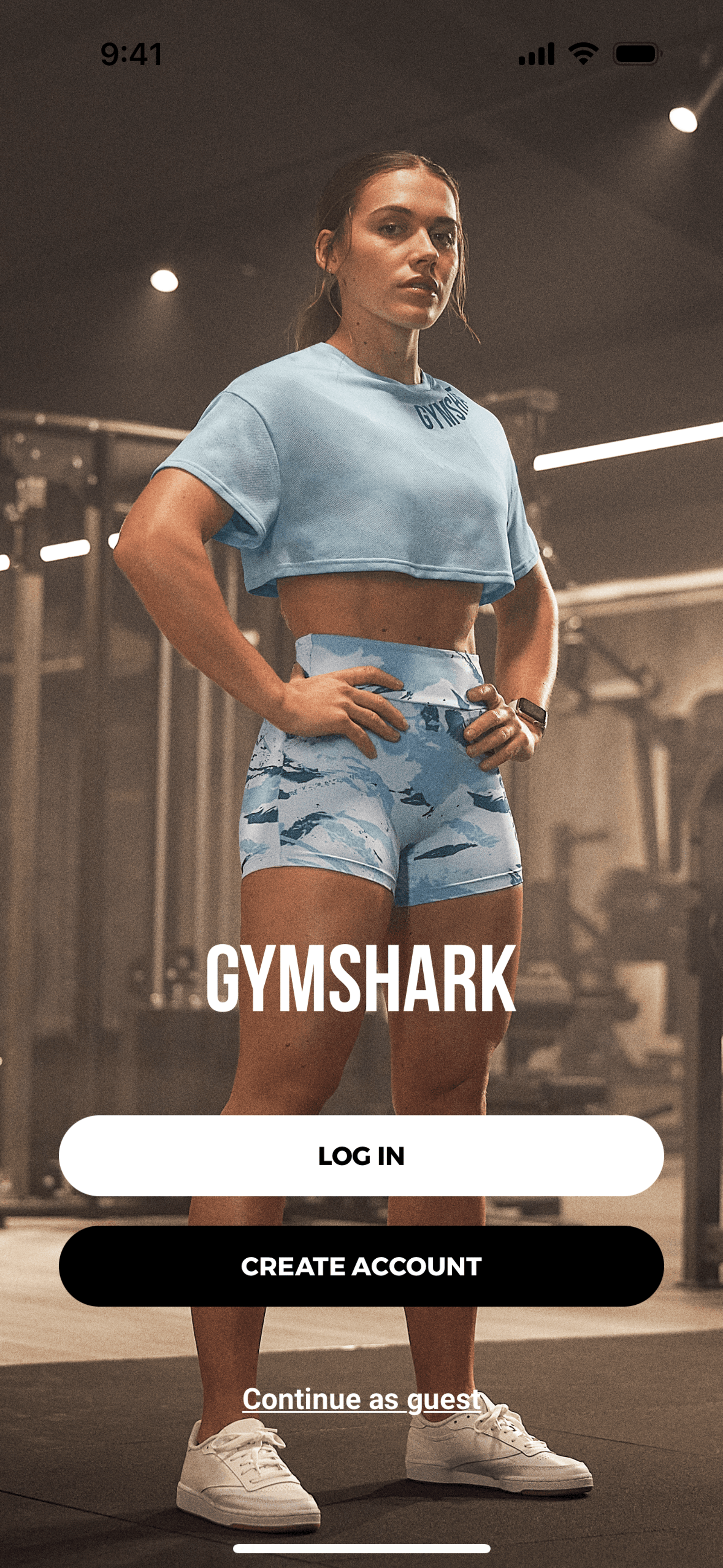 Gymshark iOS Shopping interface screenshot 2