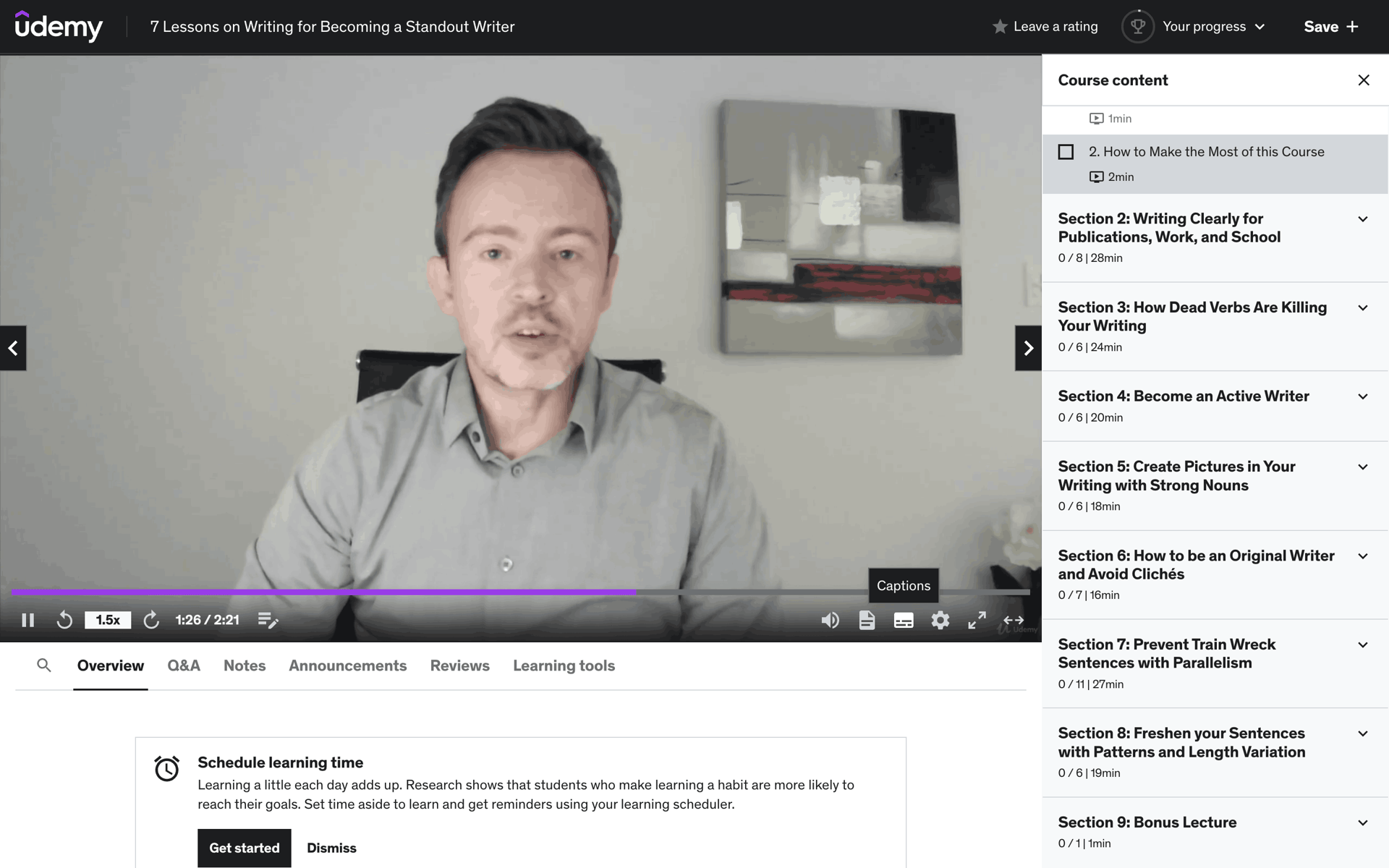 Udemy Web Education interface screenshot 24