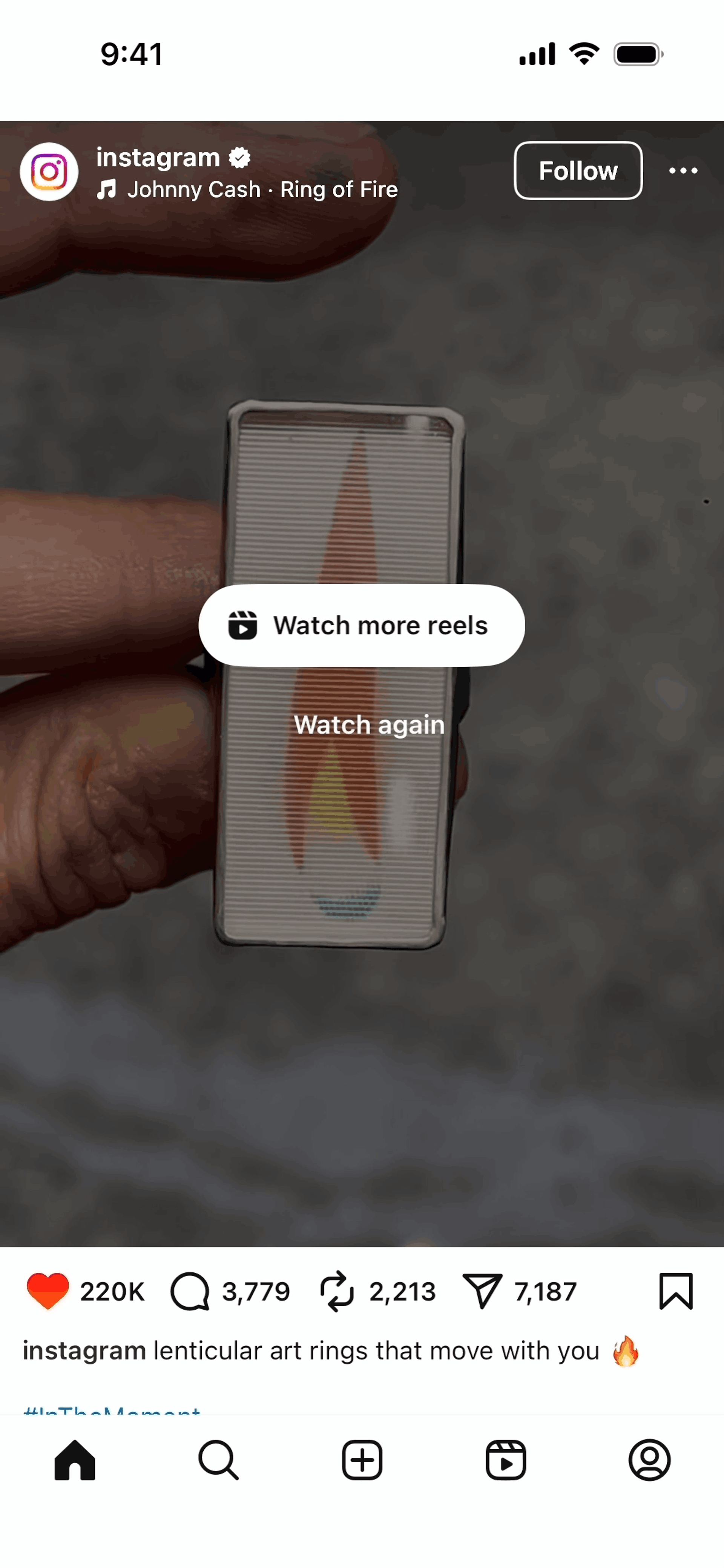 Instagram iOS Photo & Video interface screenshot 13
