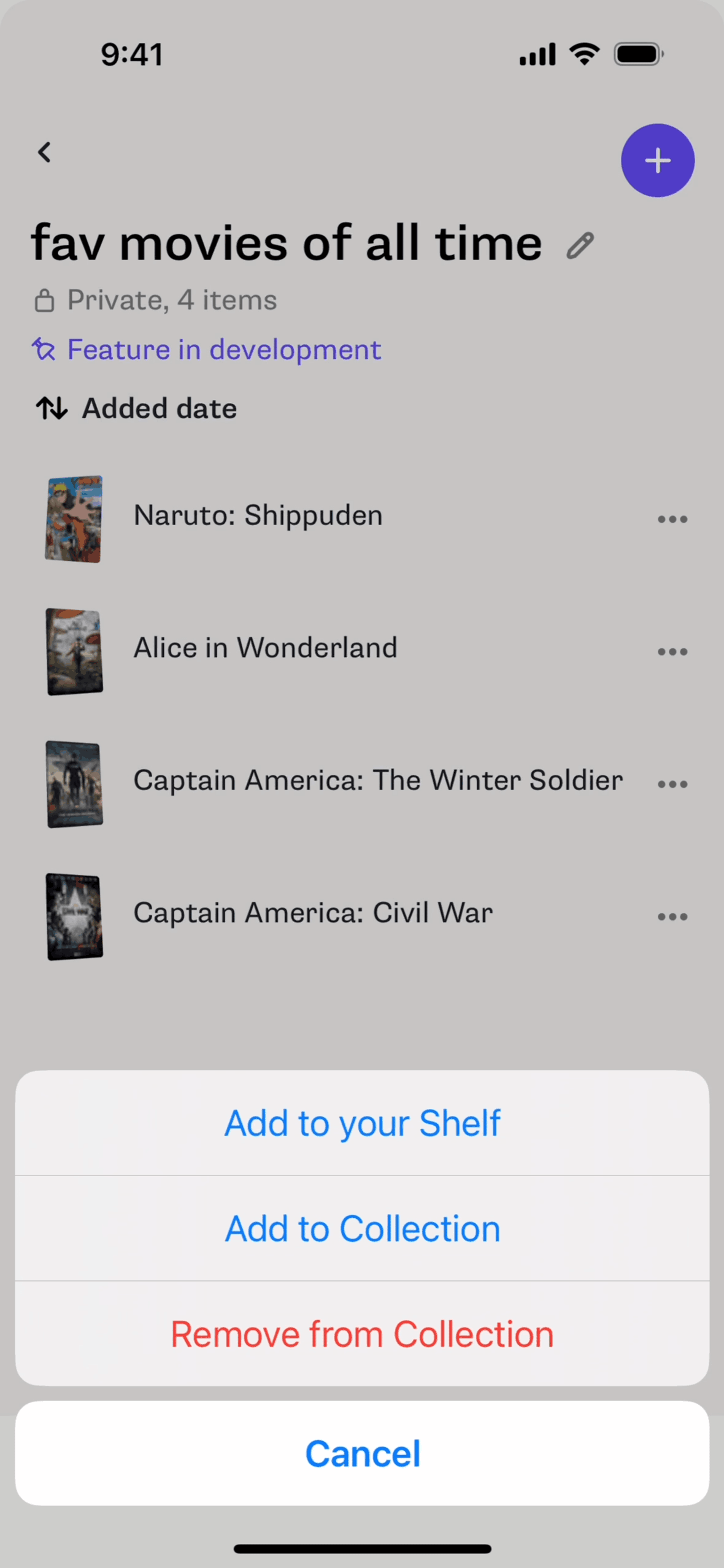 Shelf iOS Utilities interface screenshot 17