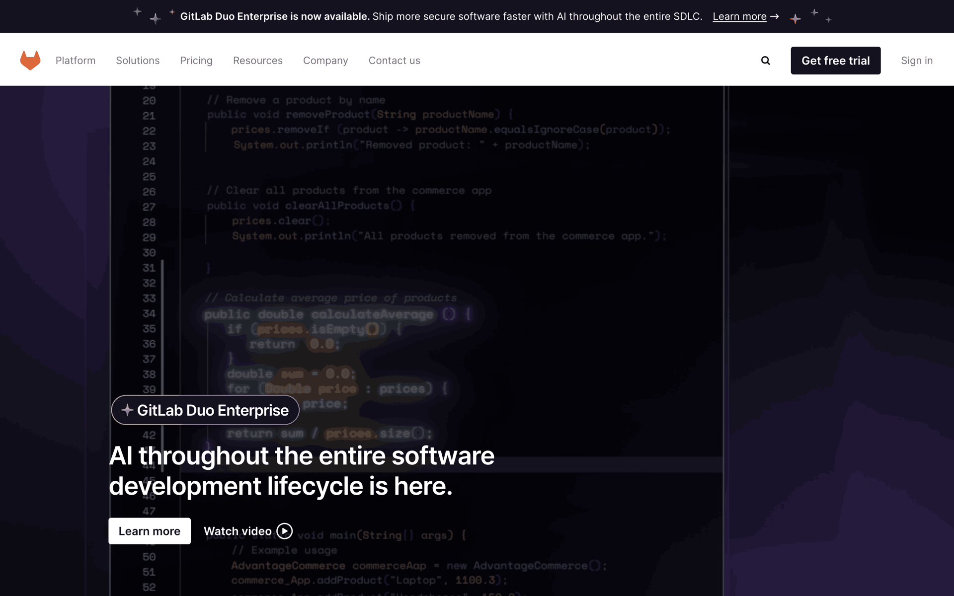 GitLab Web Developer Tools interface screenshot 1