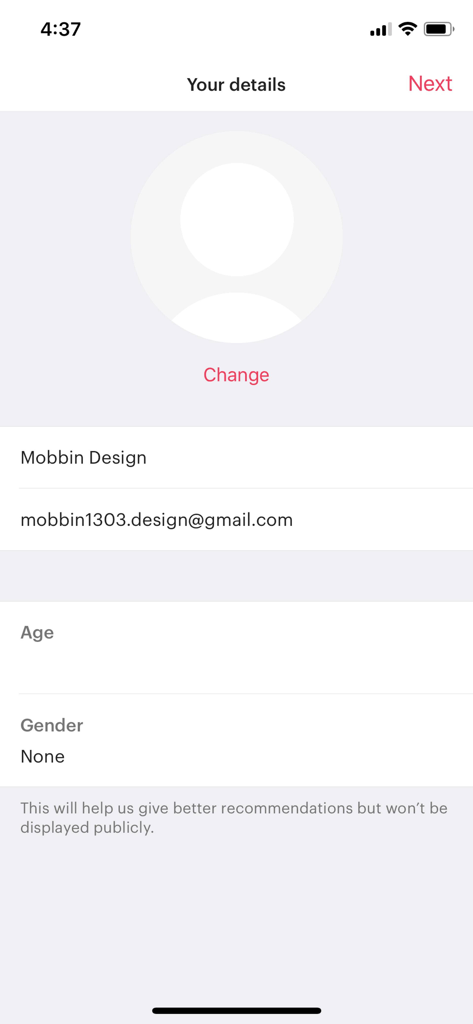 Meetup iOS Social Networking interface screenshot 10
