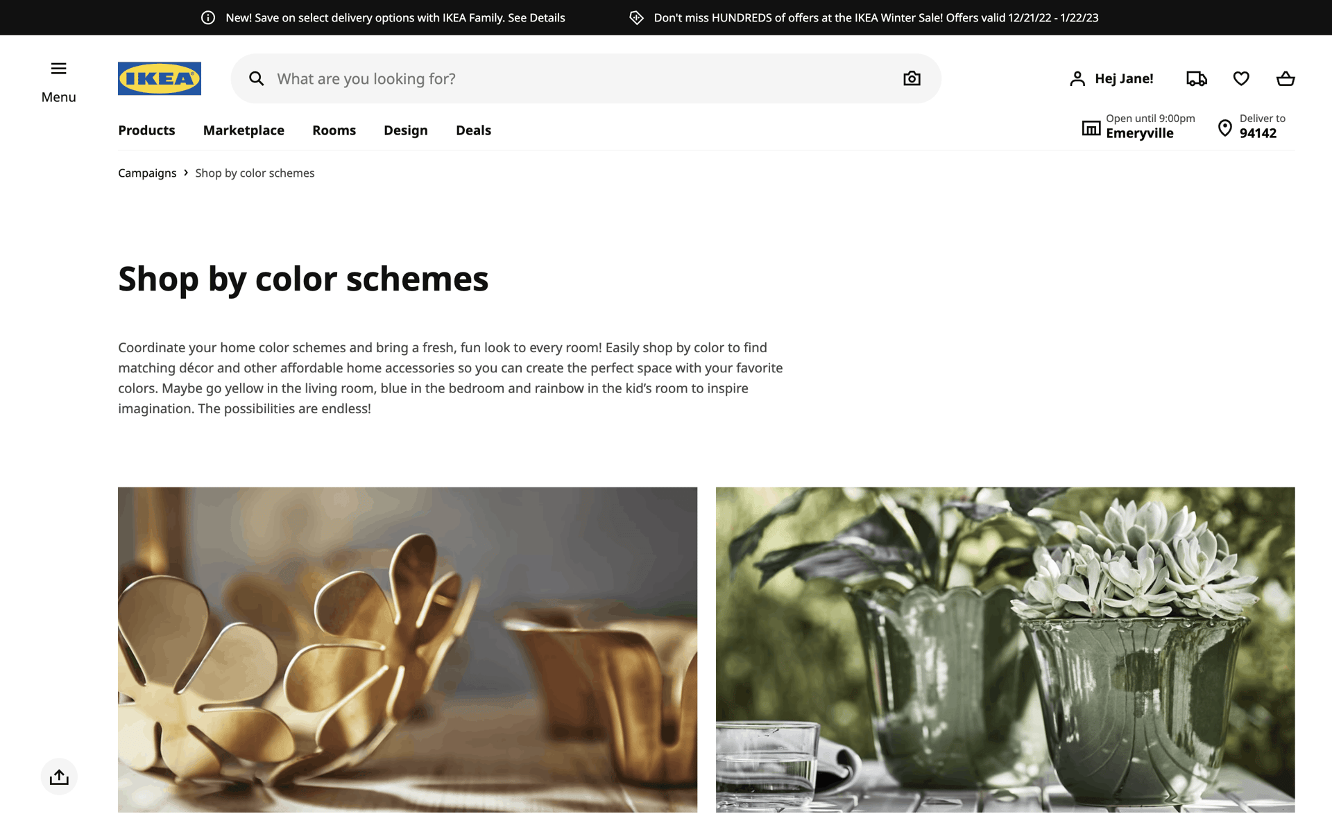 IKEA Web Shopping interface screenshot 10